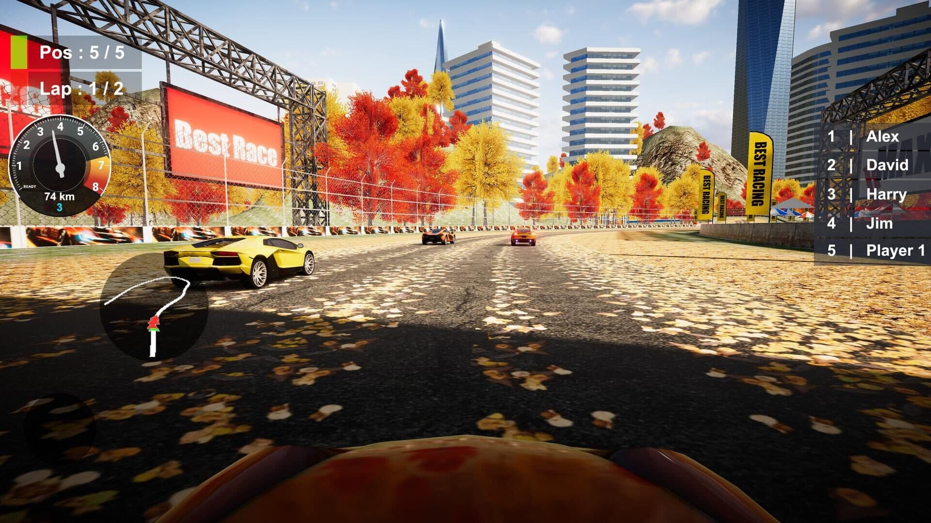 اسکرین‌شات Pro Virtual Racing - 1