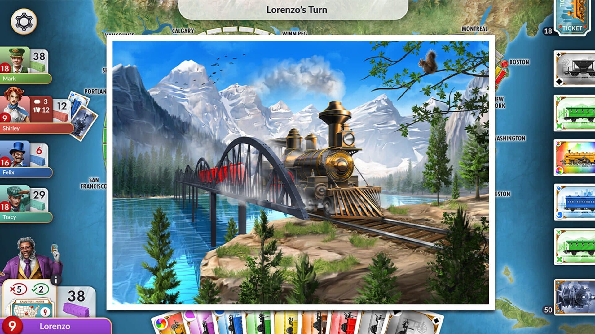 اسکرین‌شات Ticket to Ride - 3
