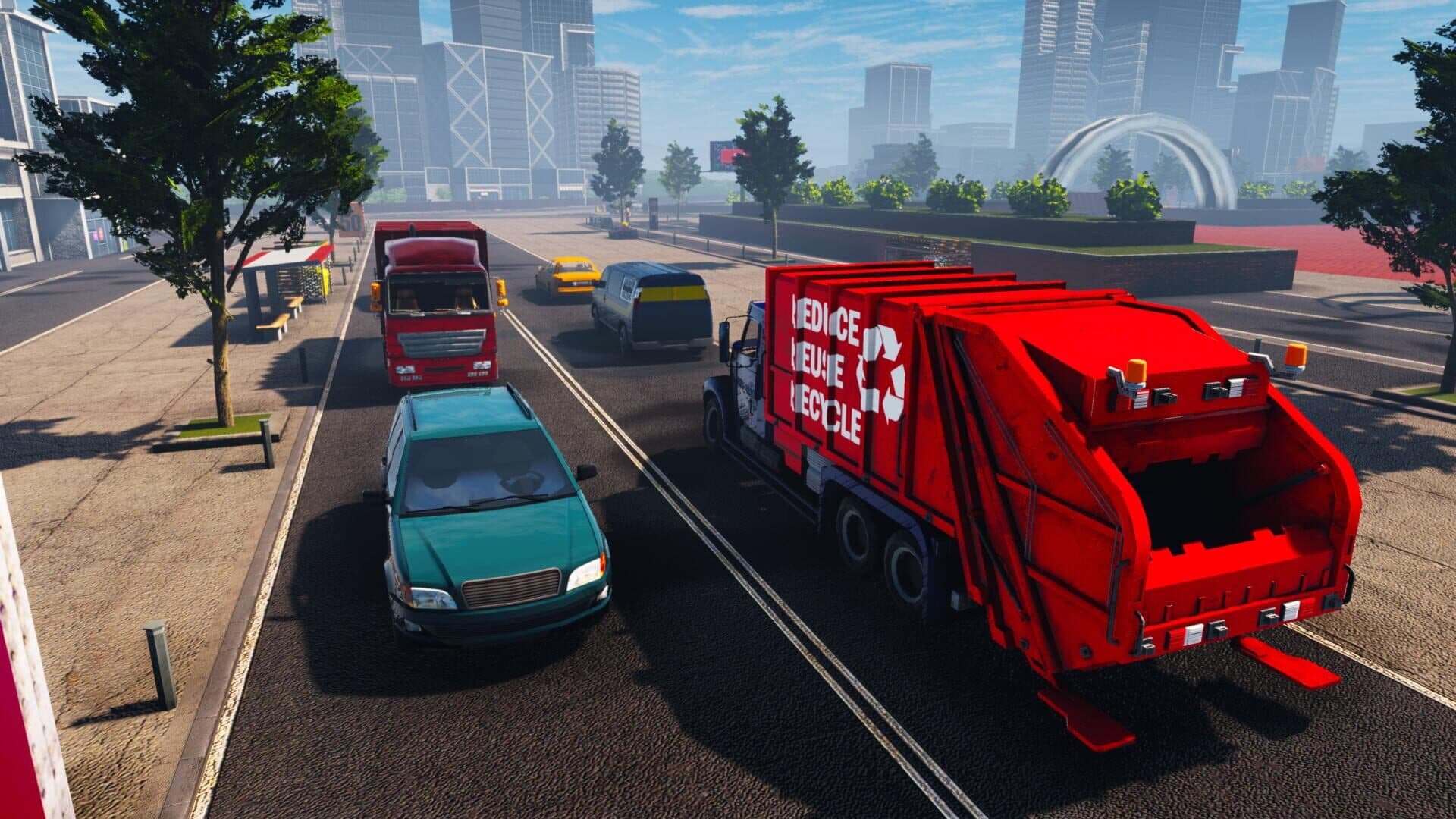 اسکرین‌شات Euro Truck Sim Driver Simulator 24: Garbage - 9
