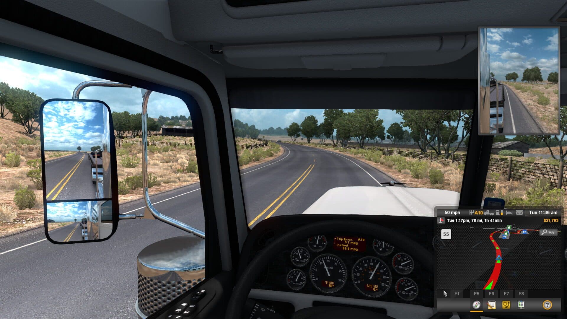 اسکرین‌شات American Truck Simulator - 1
