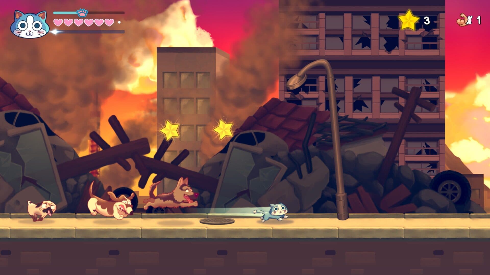 اسکرین‌شات KinnikuNeko: Super Muscle Cat - 9