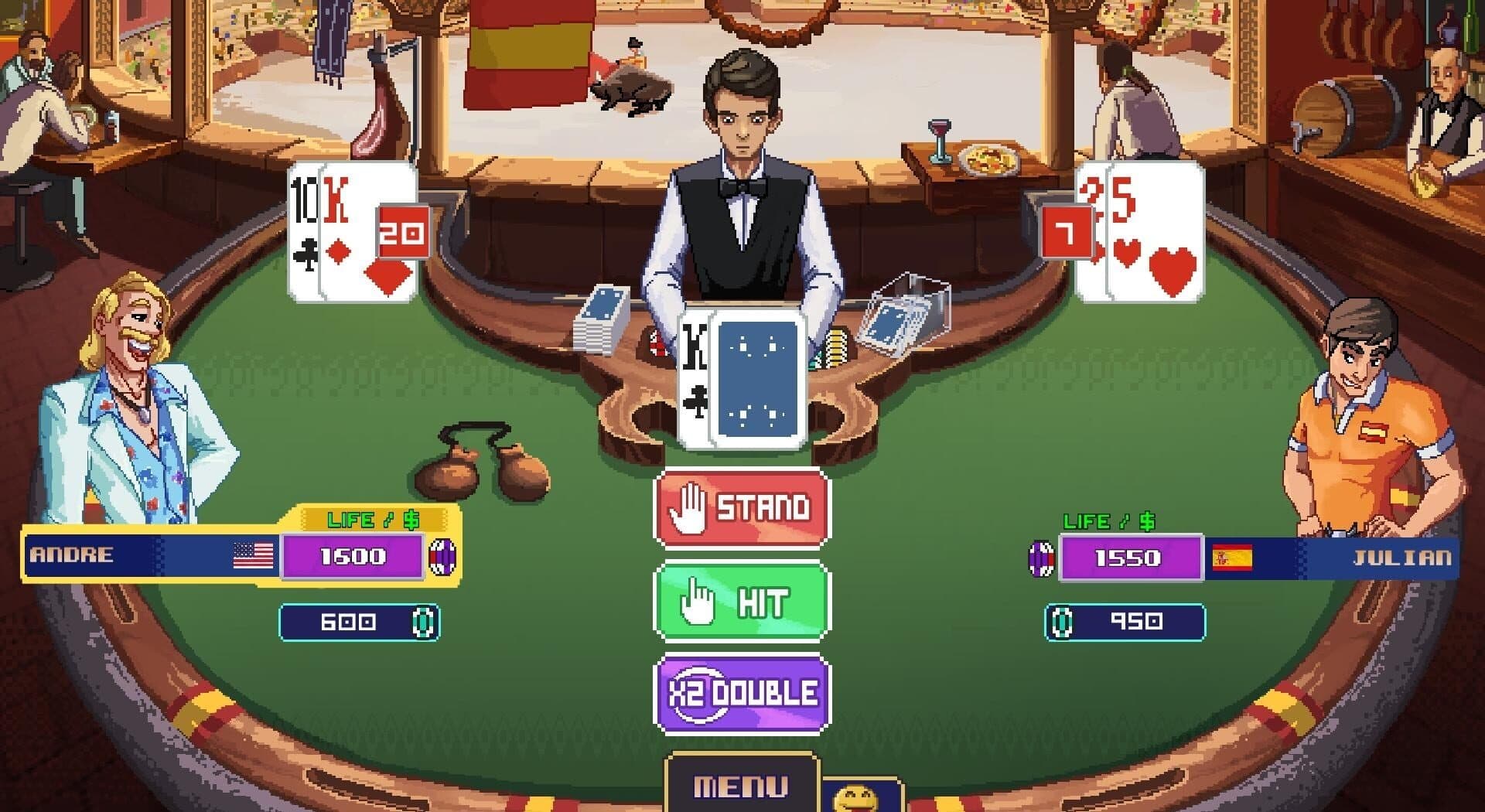 اسکرین‌شات Super Blackjack Battle 2 Turbo Edition - The Card Warriors - 3