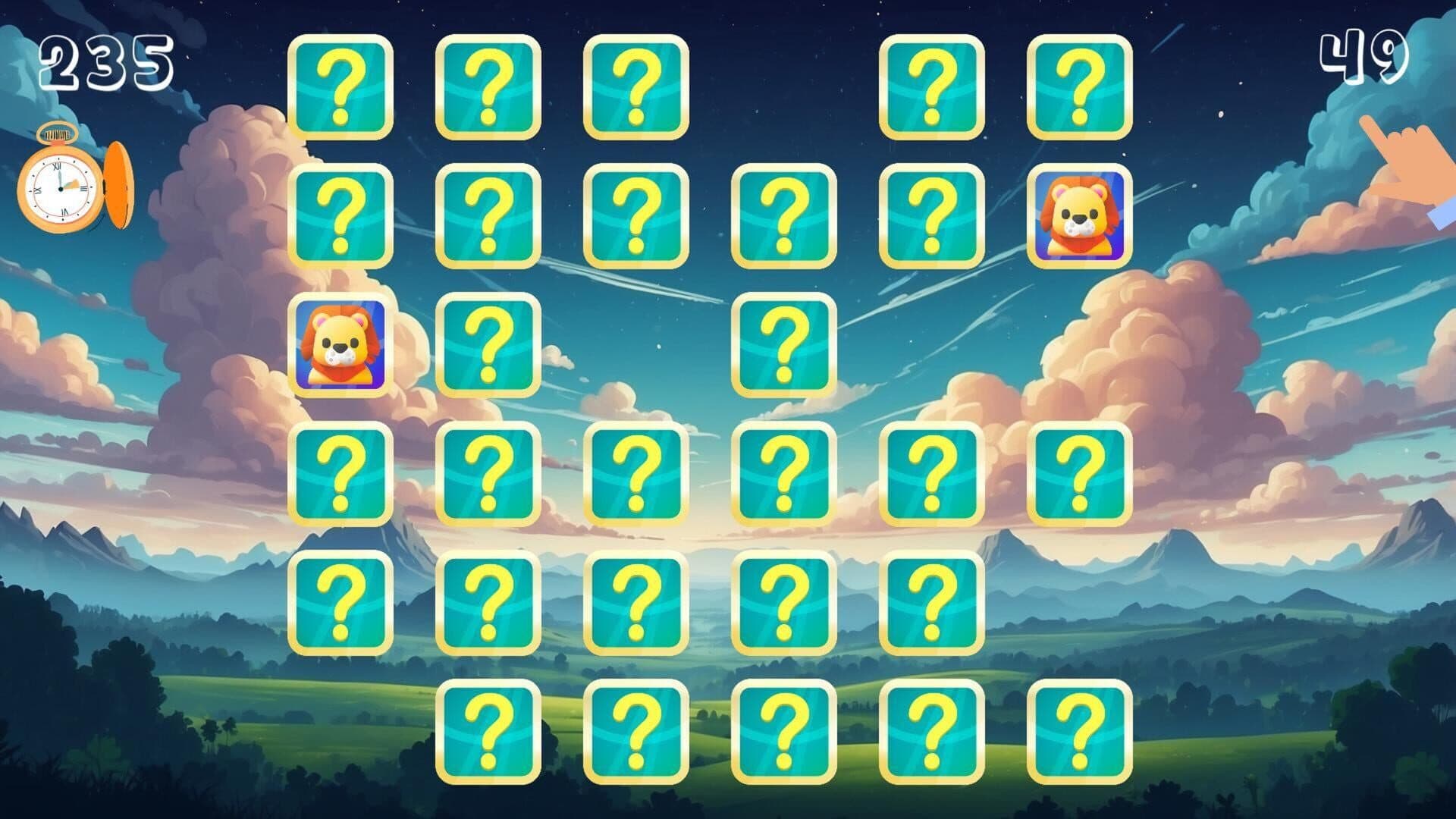اسکرین‌شات Safari Puzzle Match - 1