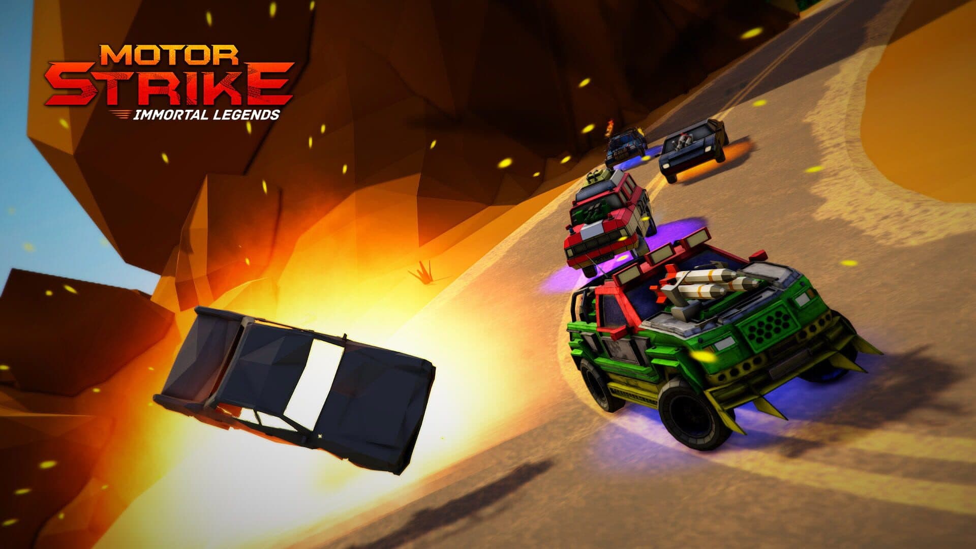 اسکرین‌شات Motor Strike: Immortal Legends - 1
