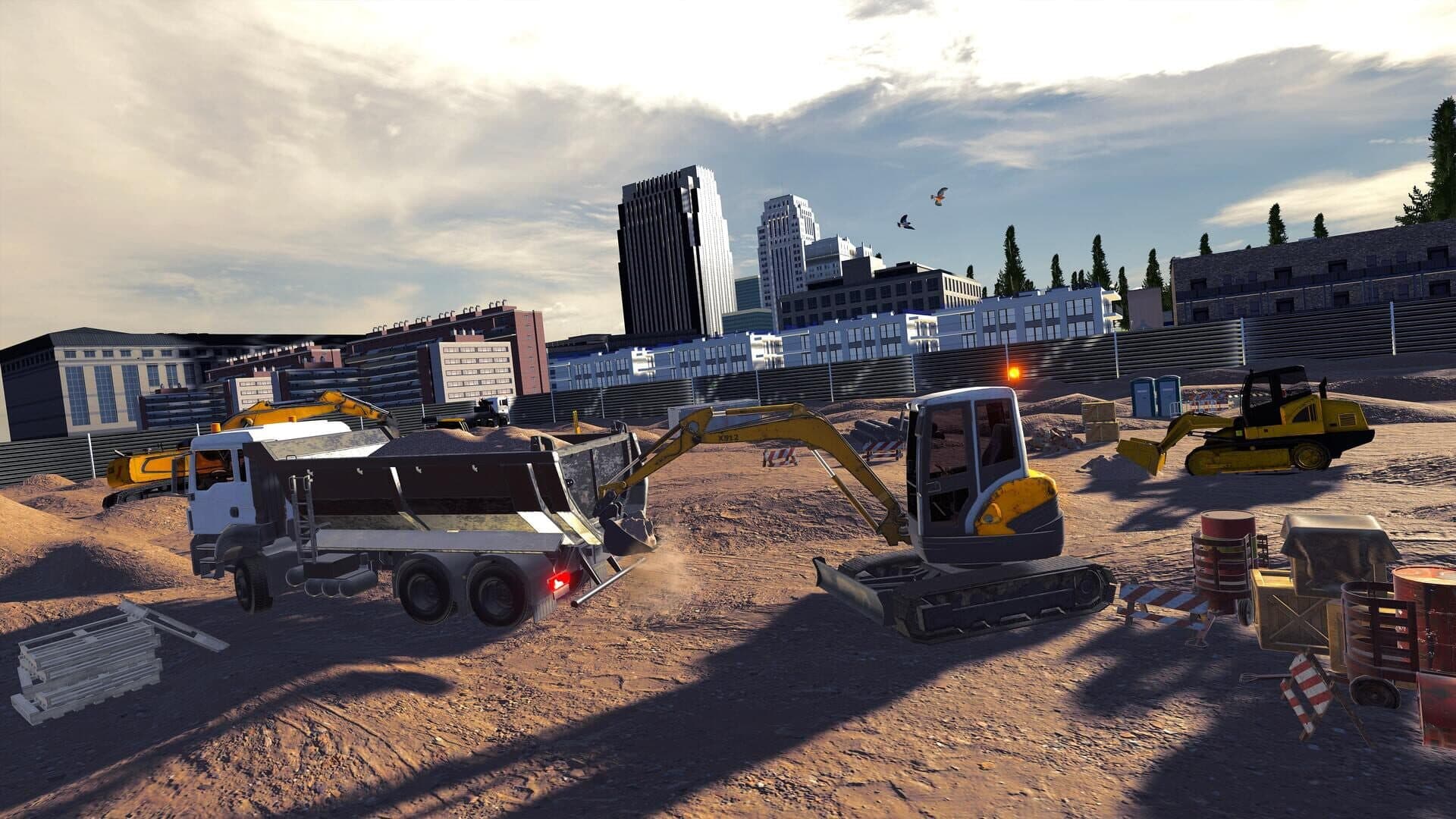 اسکرین‌شات Construction Machine Simulator 2023: Hard Truck Work Job - 8