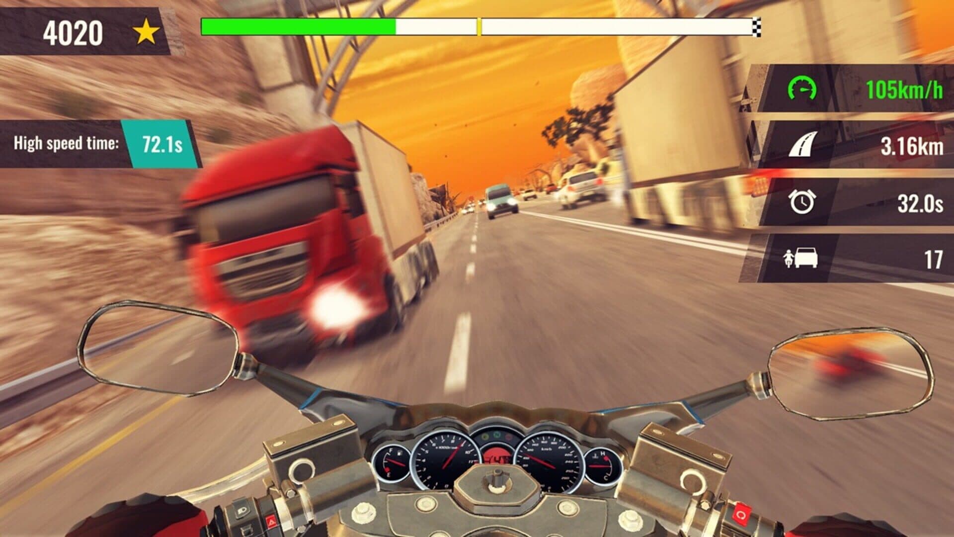 اسکرین‌شات Moto Rush GT - 3