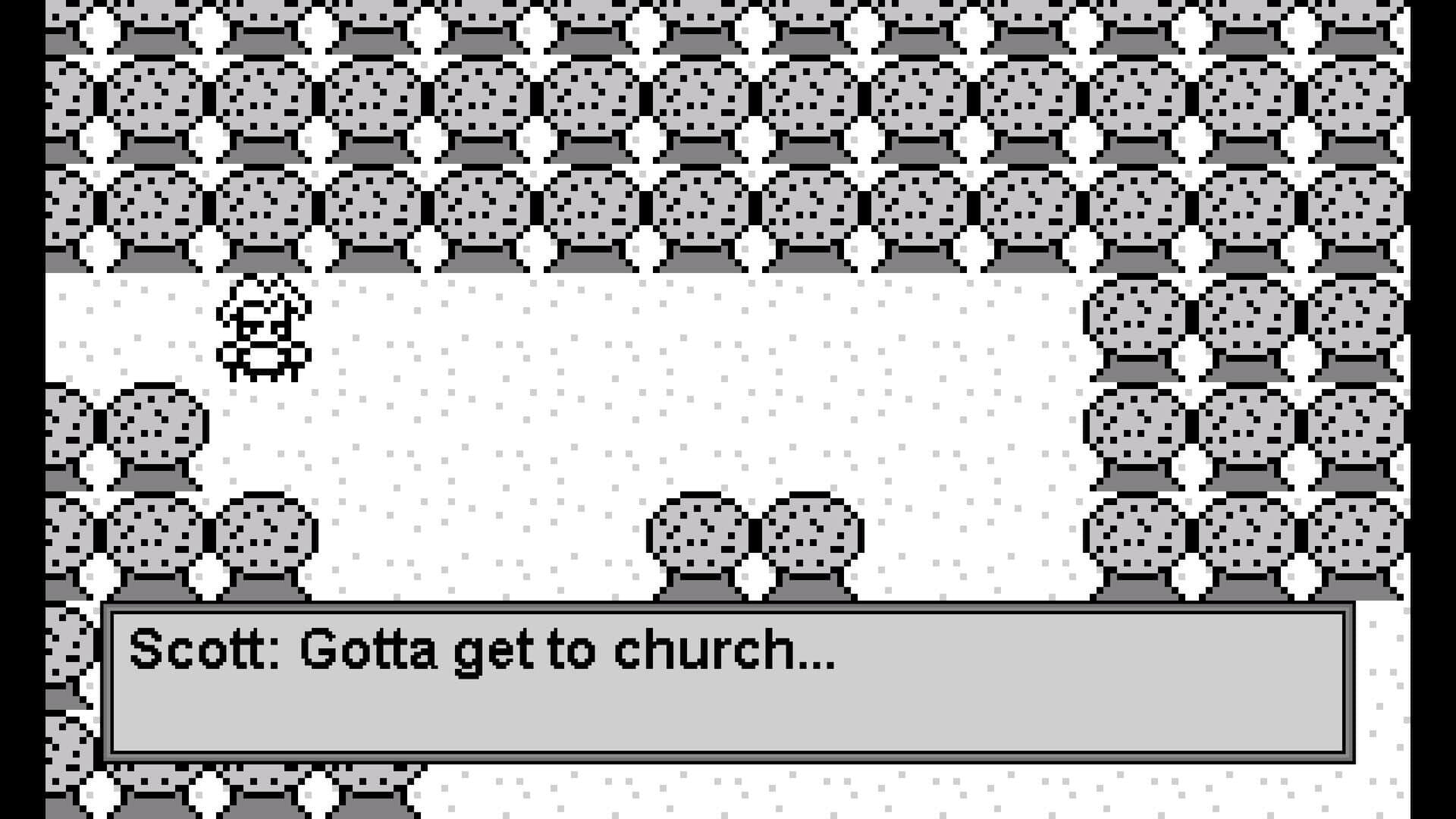 Welcome to Scott's Story in the World of Our Church and Halloween: Visual Novel screenshot 3