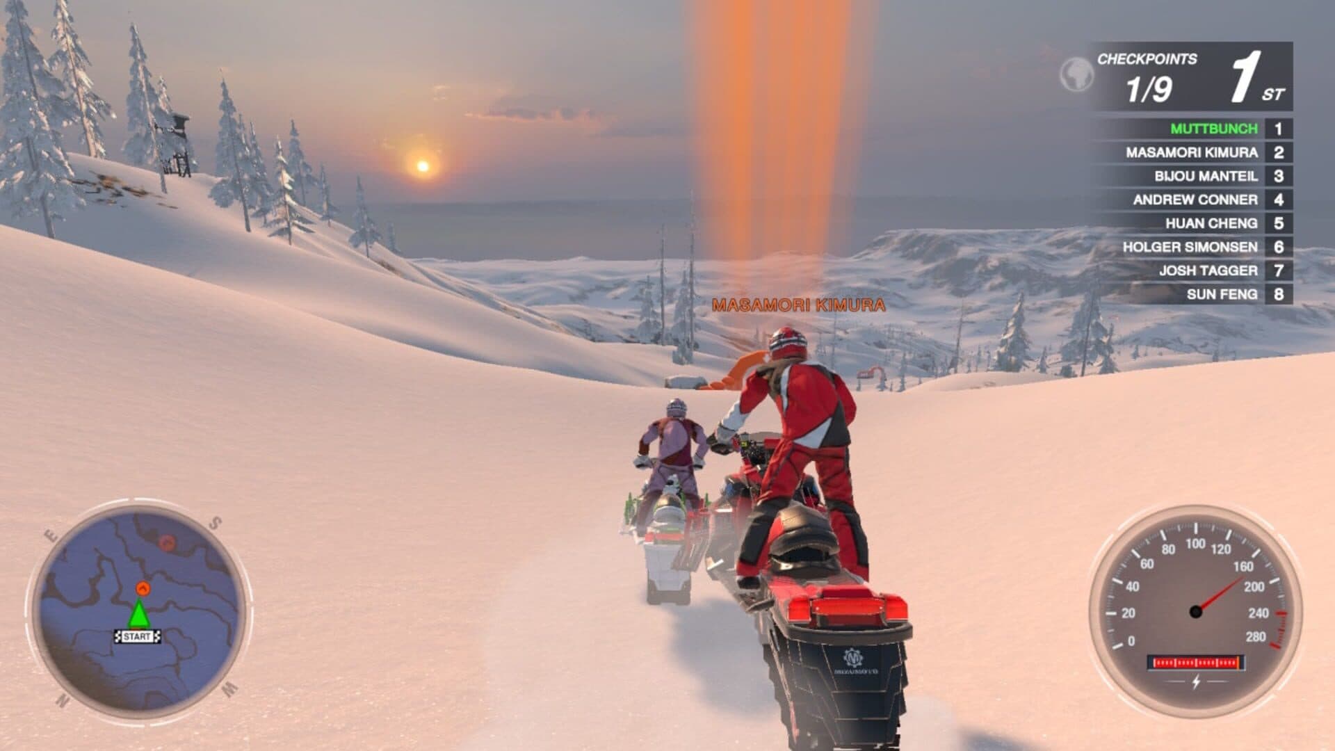 Snow Moto Racing Freedom screenshot 8