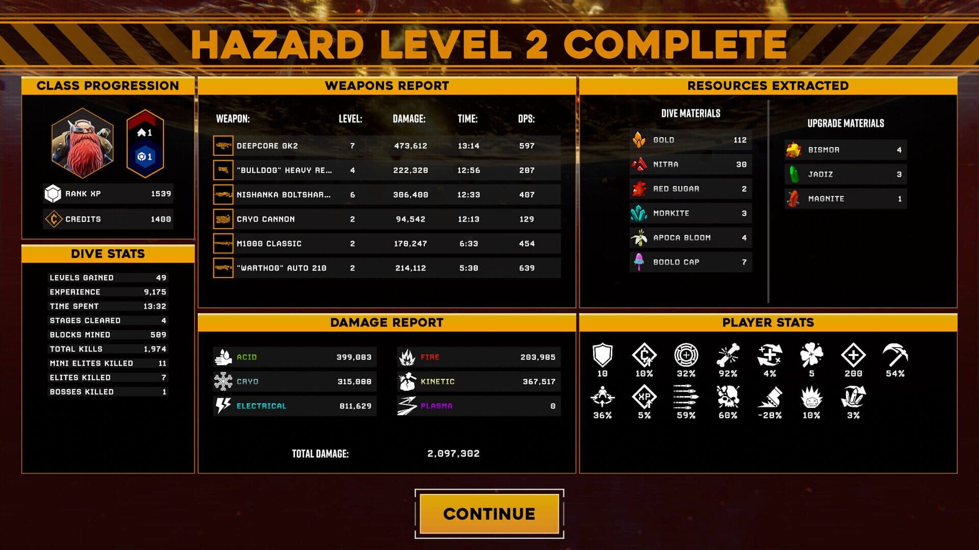 اسکرین‌شات Deep Rock Galactic: Survivor - 7
