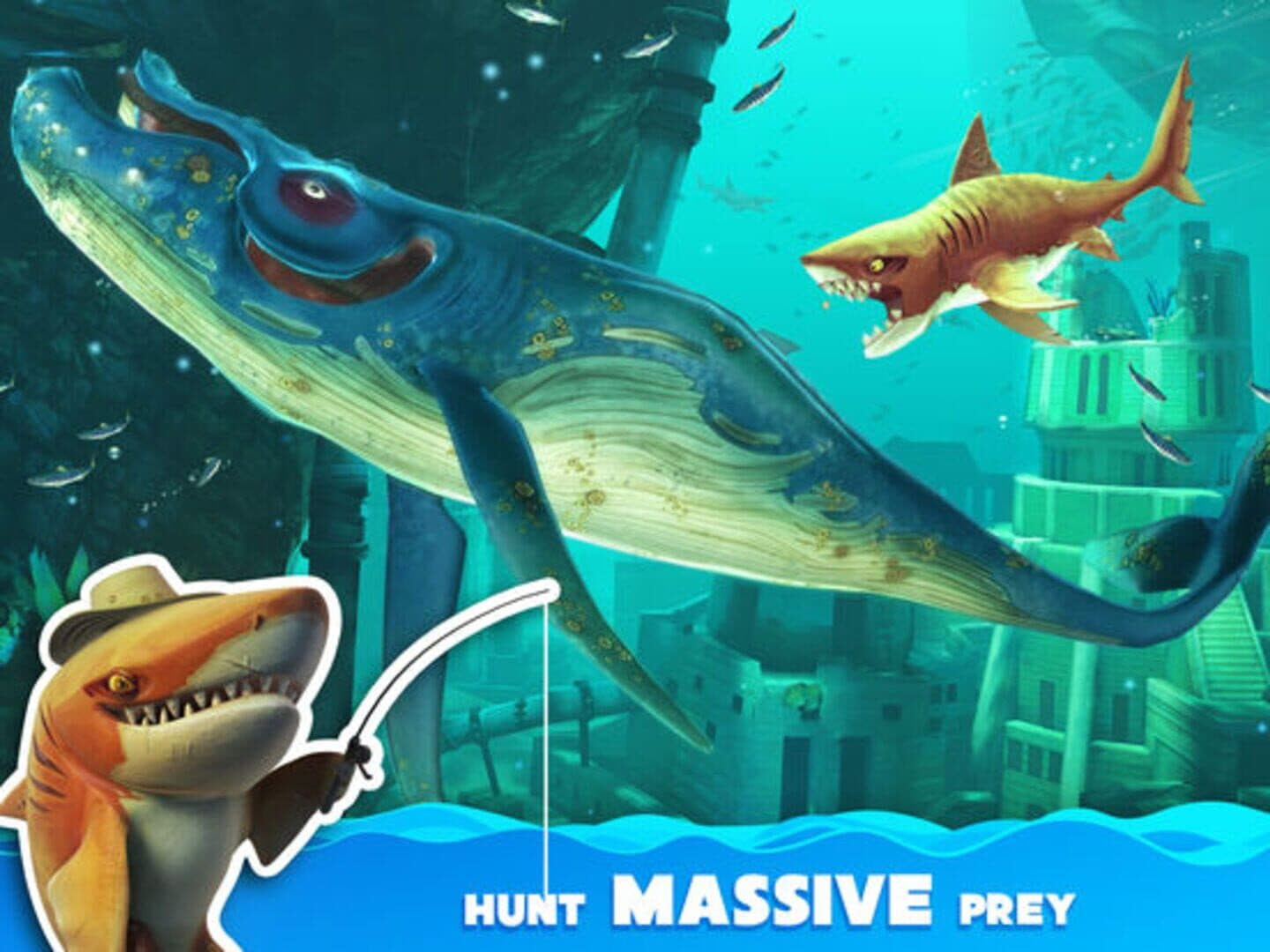 اسکرین‌شات Hungry Shark World - 3