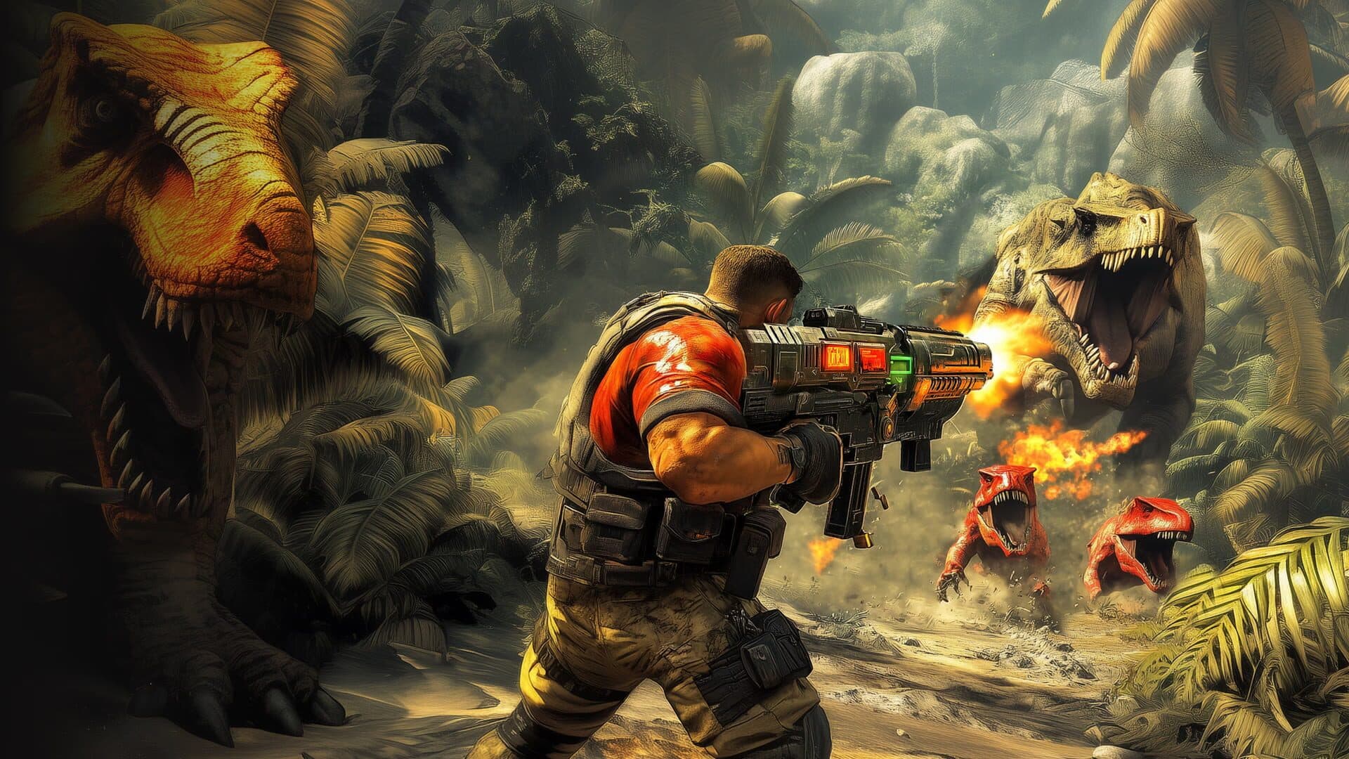 Primal Dinosaur Shooter: Dino Killer
