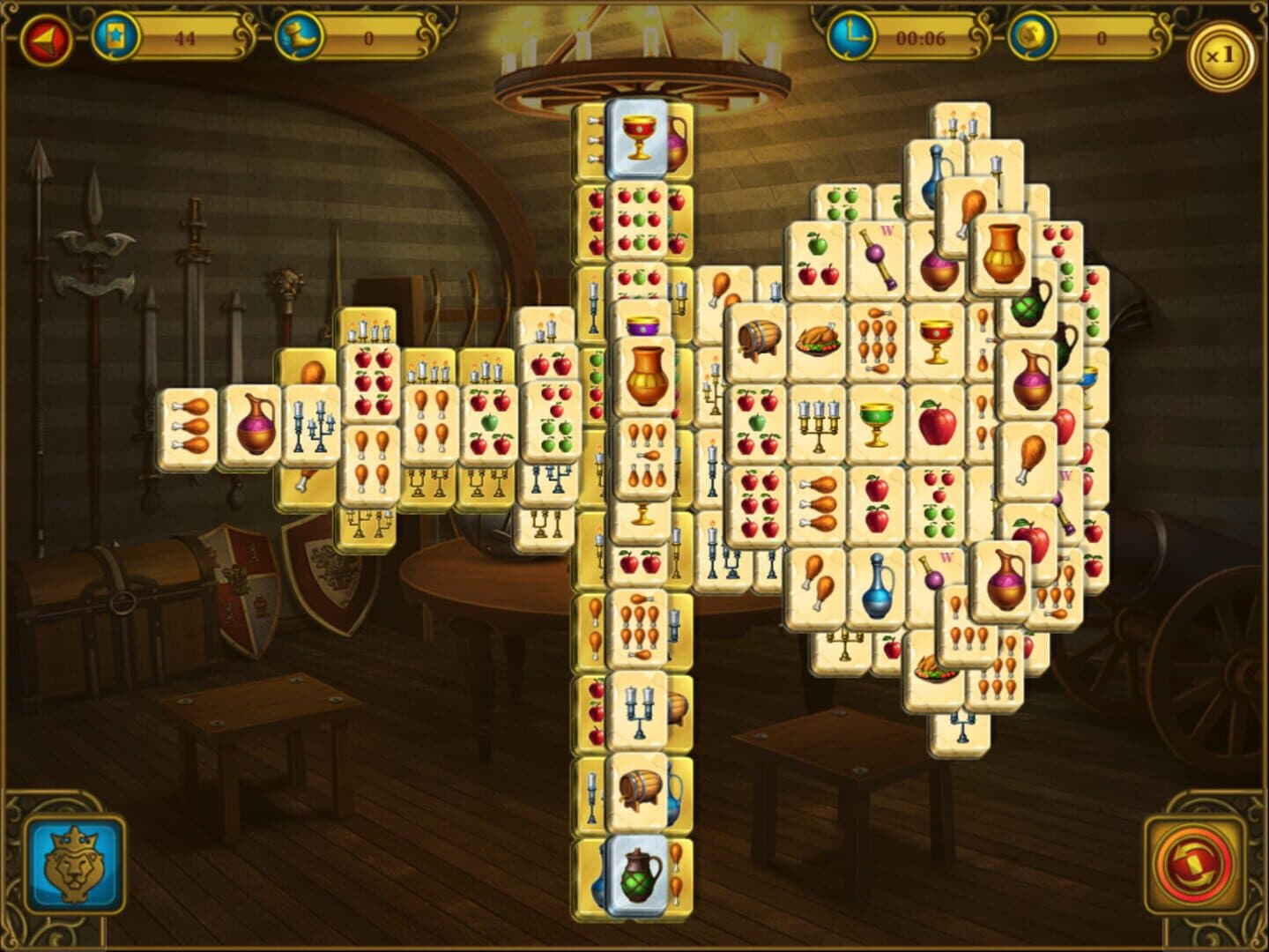 Mahjong Royal Towers screenshot 0
