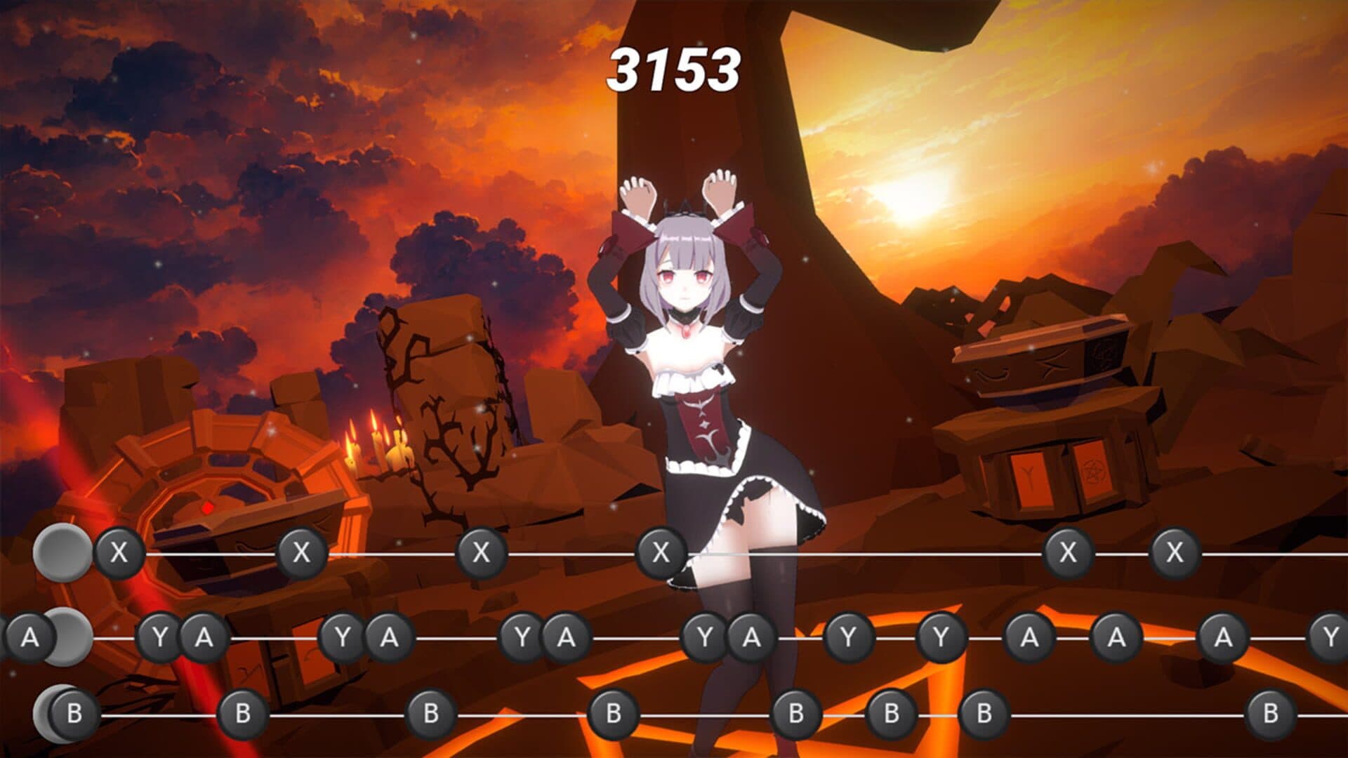اسکرین‌شات Anime Dance-Off: Ghost Party - 1