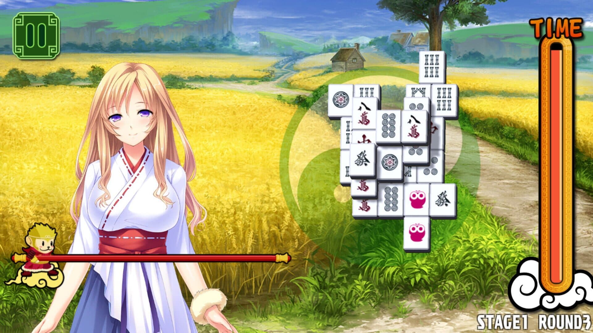 اسکرین‌شات Pretty Girls Mahjong Solitaire: Green - 8