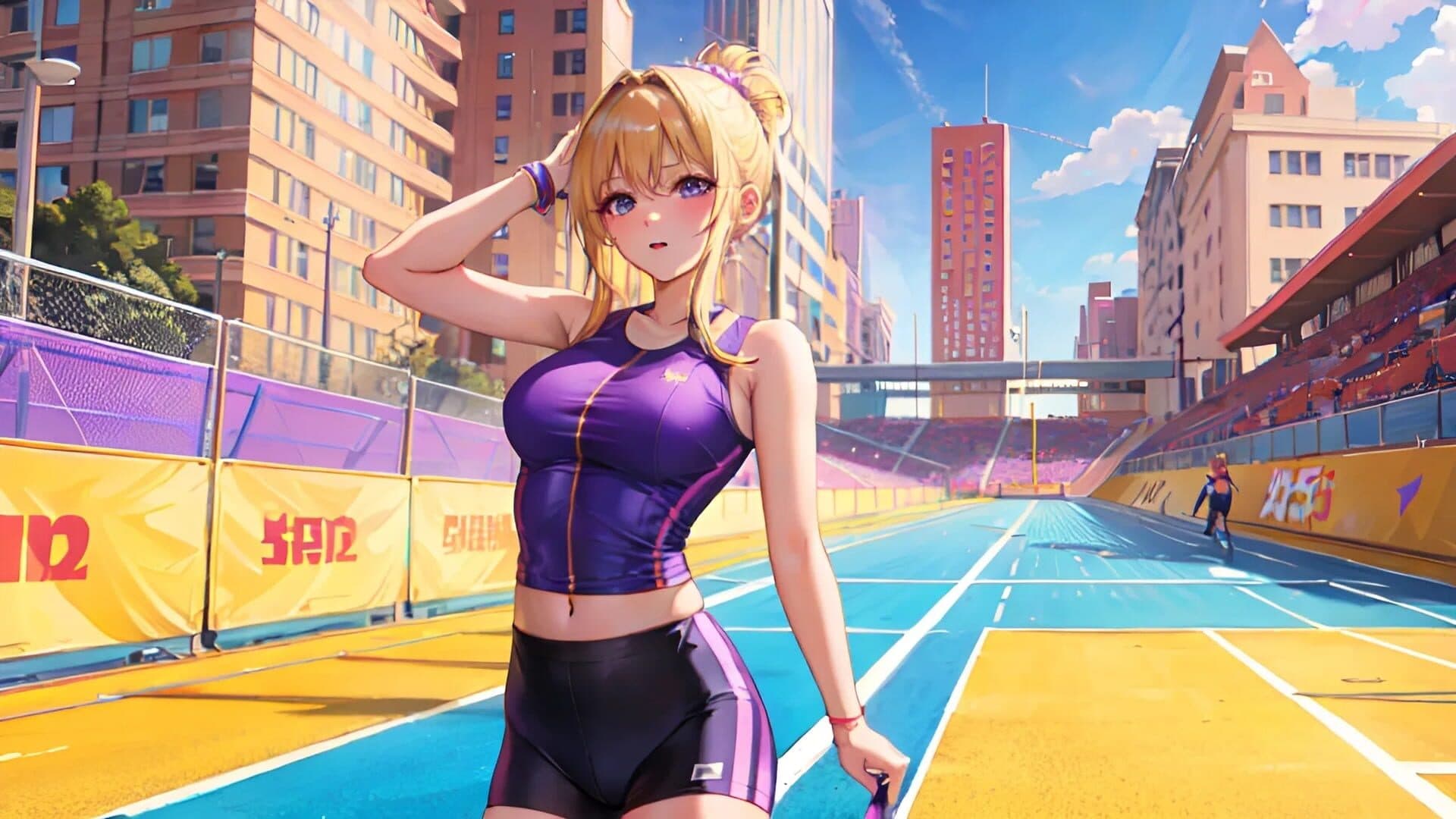 اسکرین‌شات Beautiful Sakura: Running Club - 1