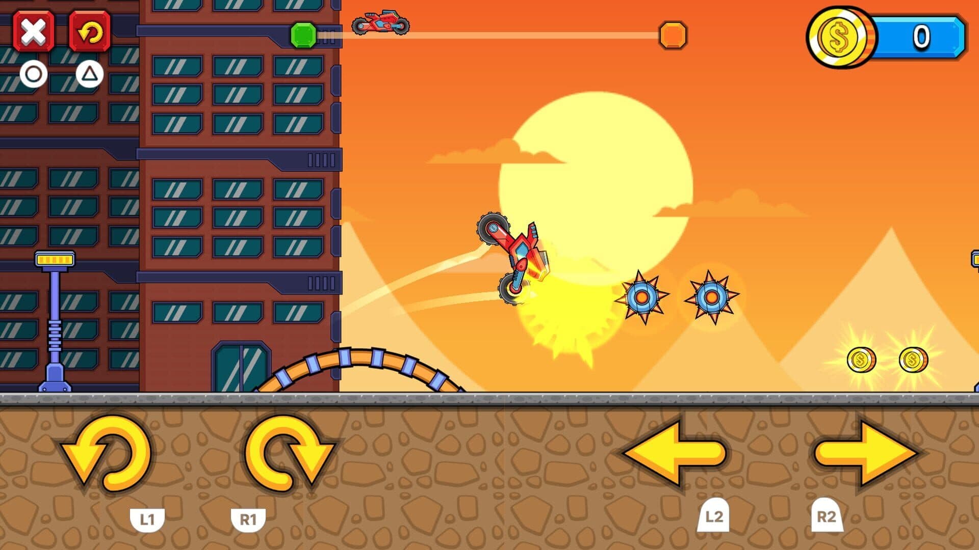 اسکرین‌شات Gravity Biker - 3