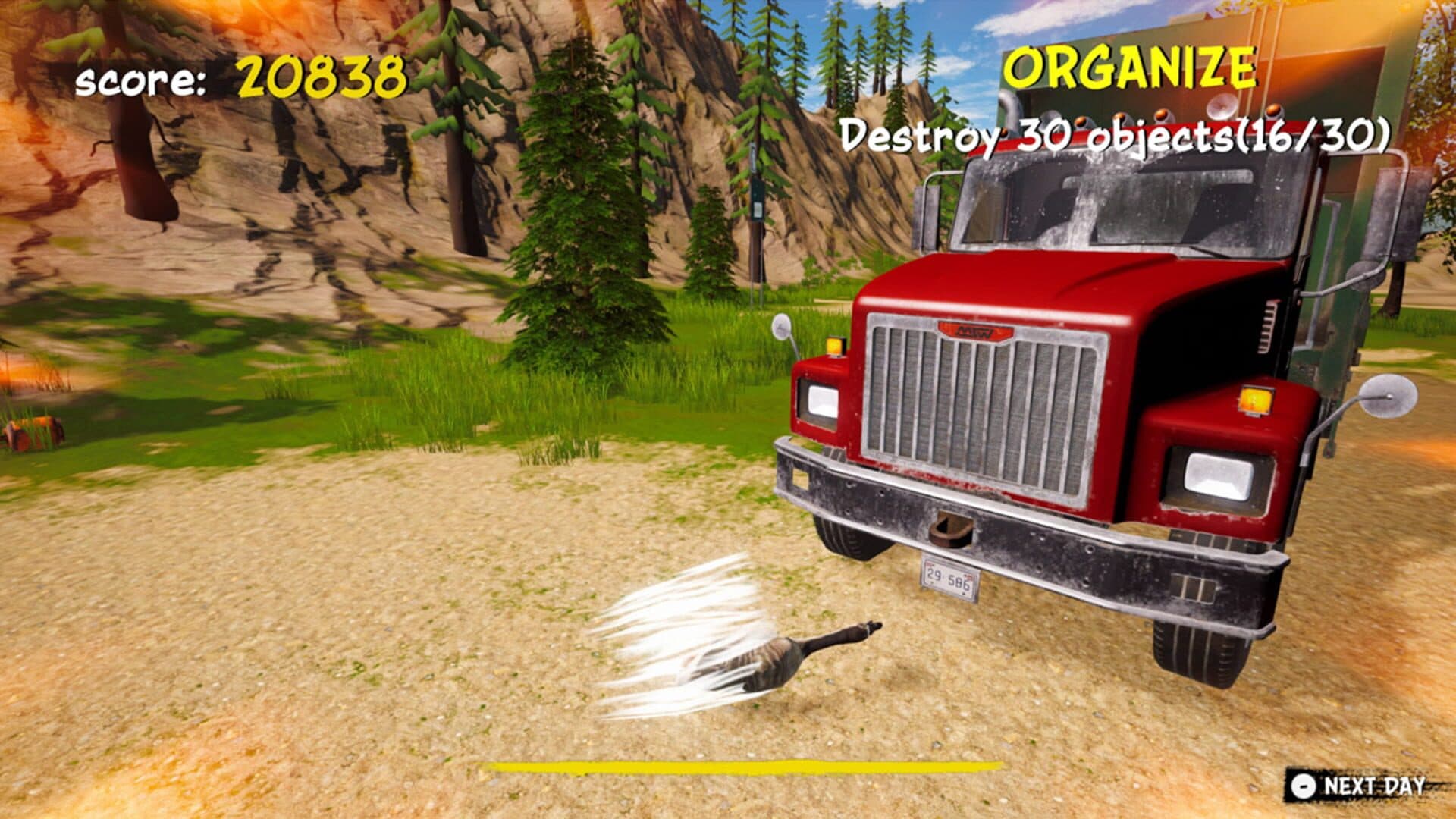 اسکرین‌شات Crazy Goose Simulator - 2