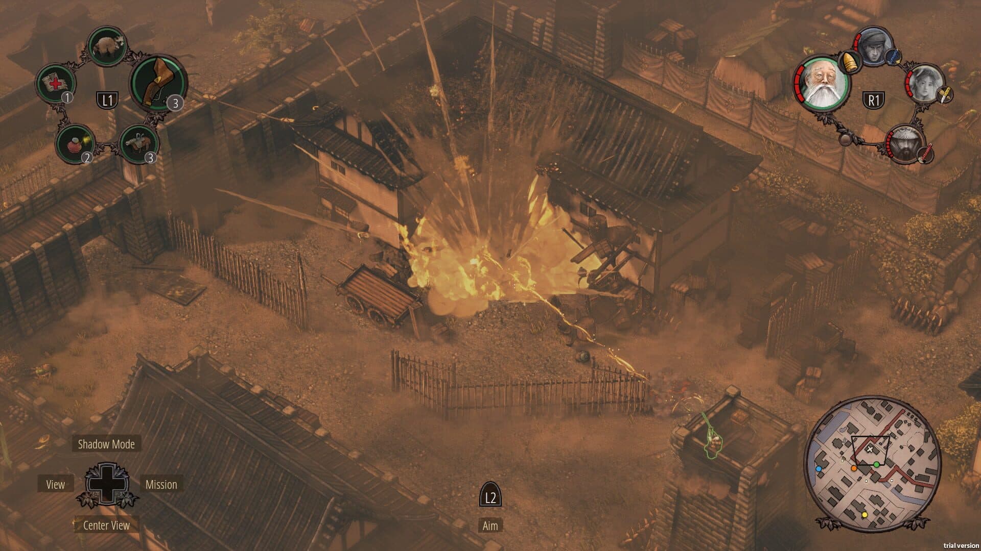 اسکرین‌شات Shadow Tactics: Blades of the Shogun - 4
