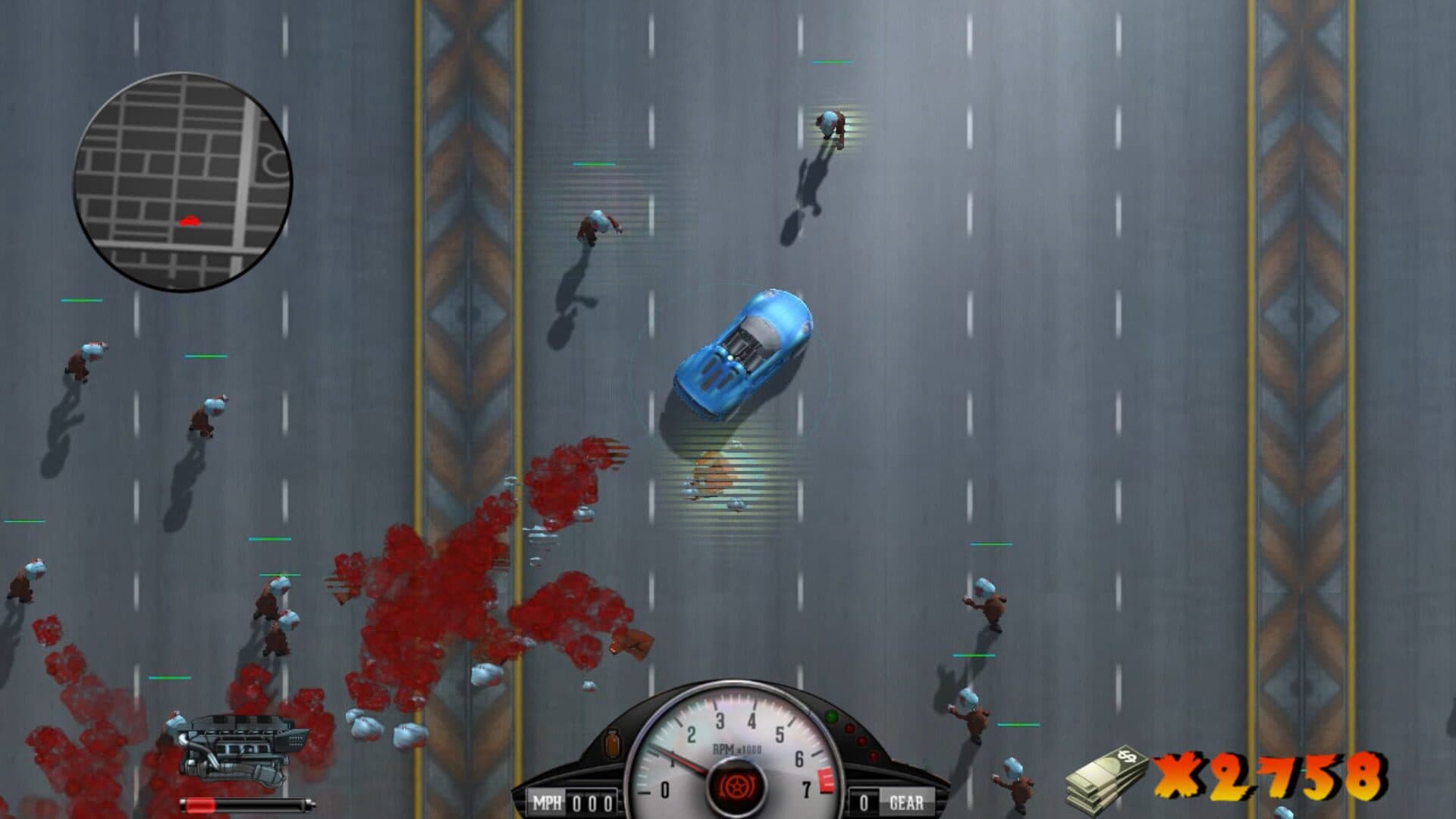 اسکرین‌شات Slice Zombies for Kinect - 2