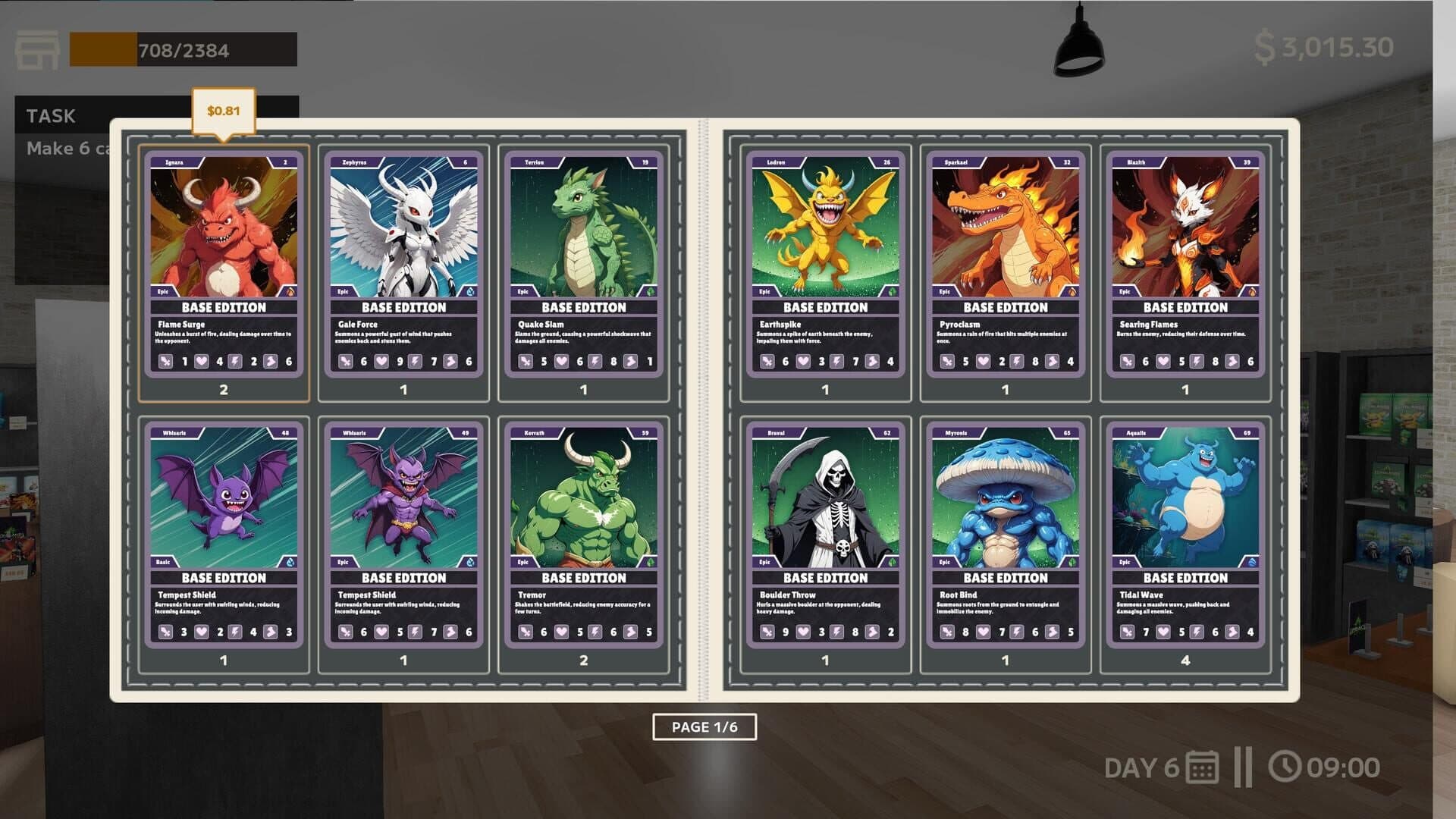 اسکرین‌شات Collectible Card Shop Master - 7