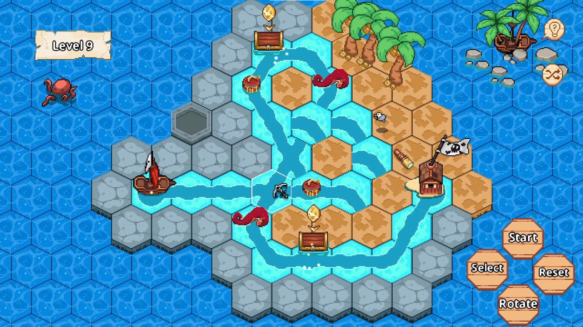 اسکرین‌شات Pirate Trails: Tentacles and Treasures - 4