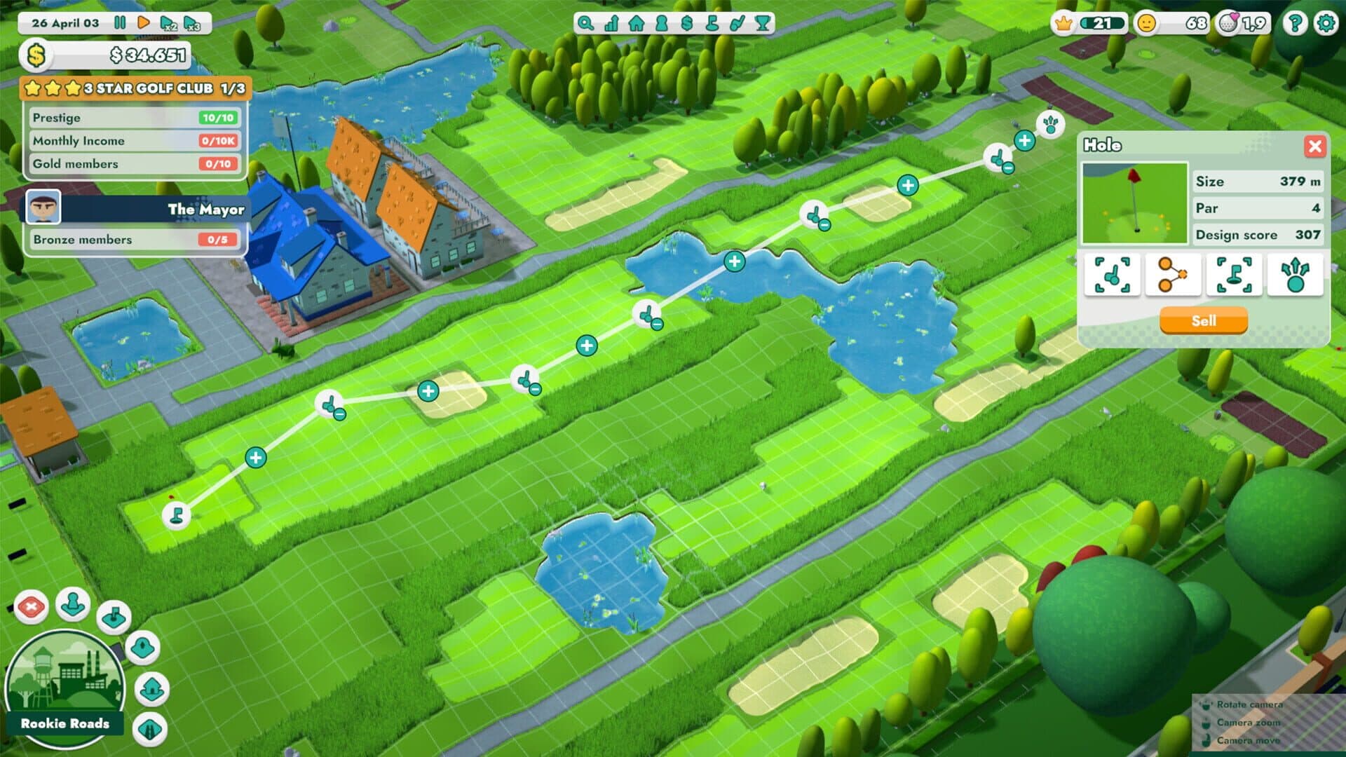 اسکرین‌شات Under Par Golf Architect - 2