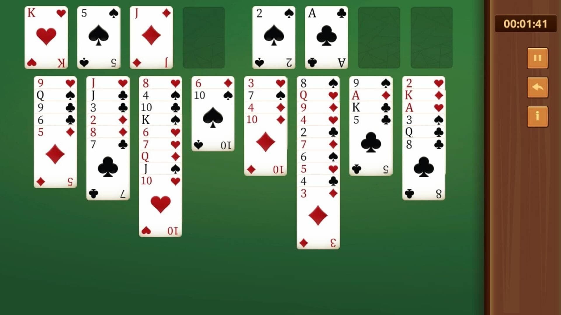 15 in 1 Solitaire screenshot 1