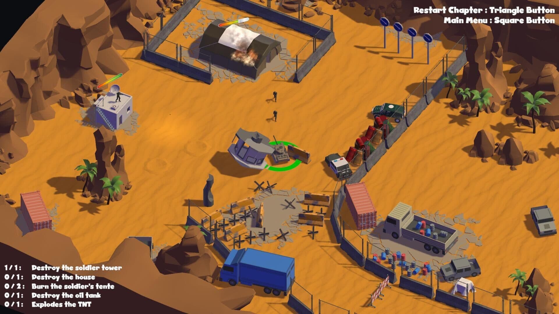 اسکرین‌شات Desert Tank Chaos - 5