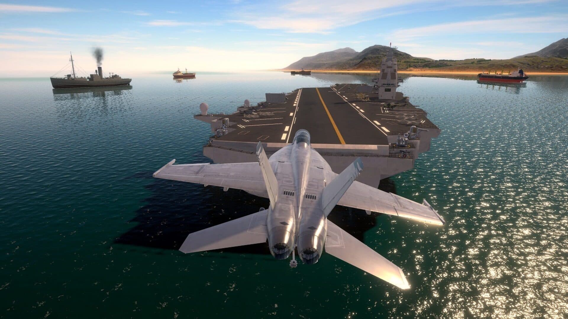 اسکرین‌شات Airplane Flight Simulator: Combat Zone - 1