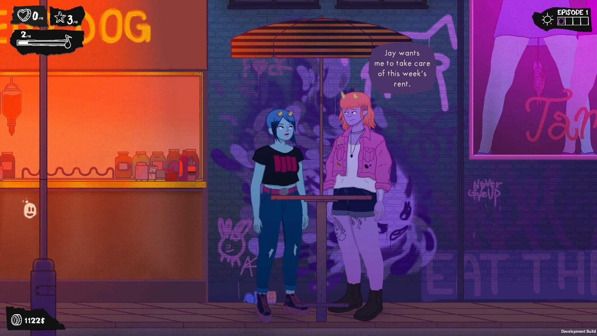 Dead Pets: A Punk Rock Slice of Life Sim screenshot 6