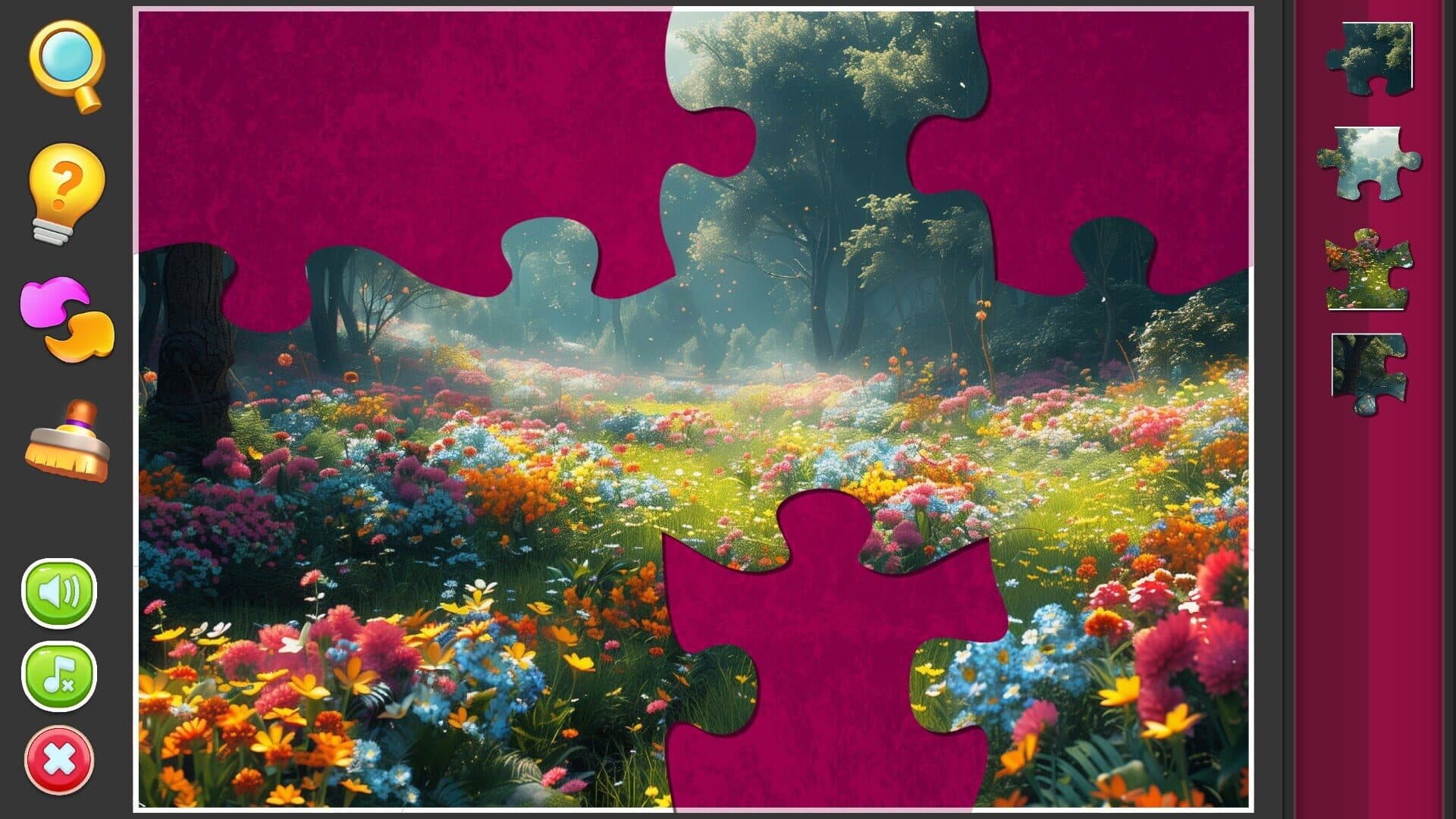 اسکرین‌شات Epic Landscapes Jigsaw - 1