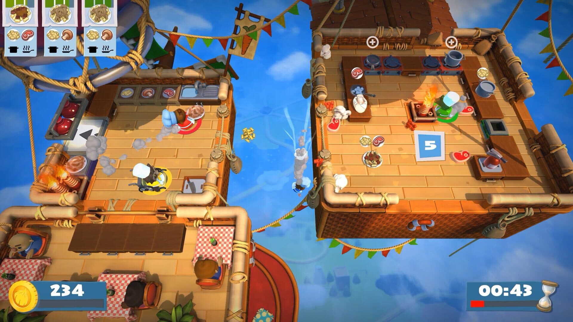 اسکرین‌شات Overcooked! 2 - 1