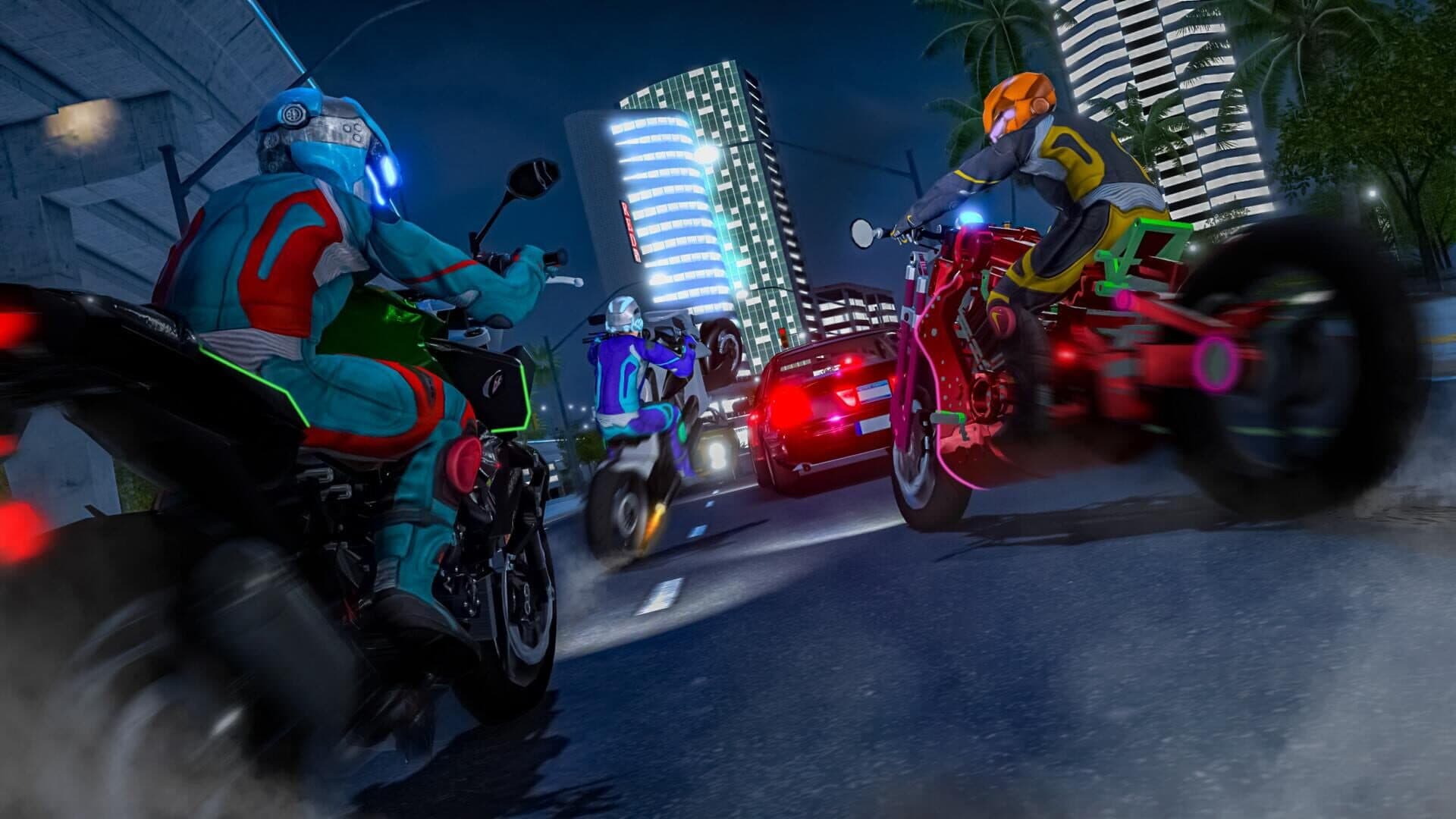 اسکرین‌شات 2044 Moto Racer: Cyber Racing Simulator - 10