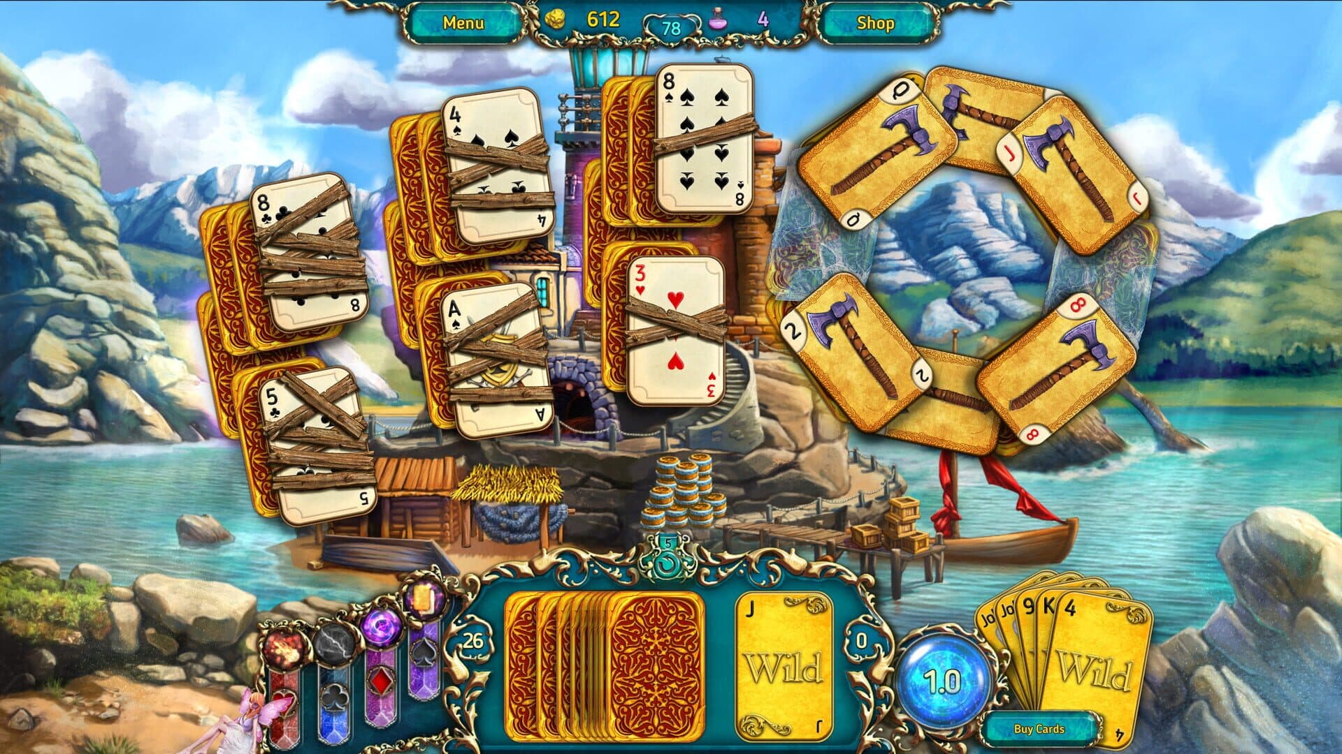 اسکرین‌شات Dreamland Solitaire - 9