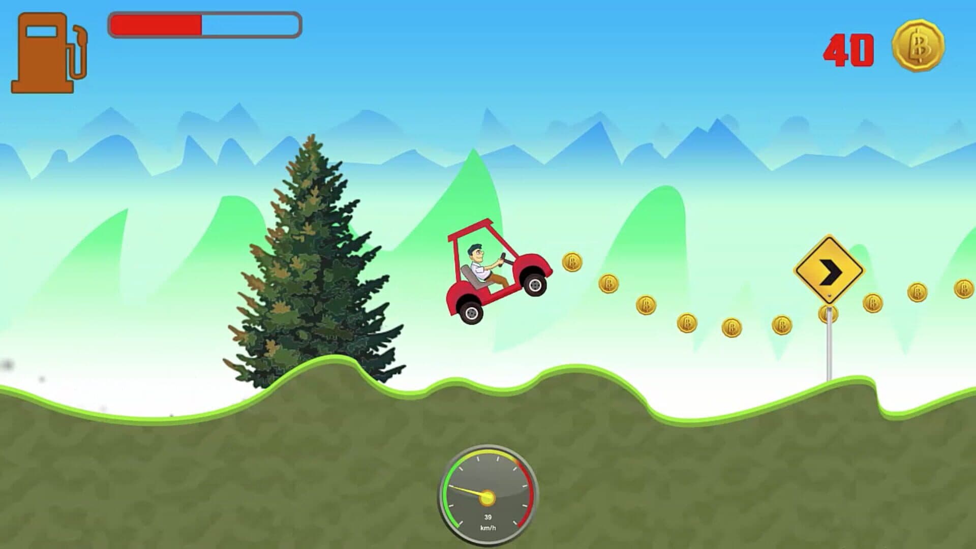 اسکرین‌شات Mountain Racing - 2