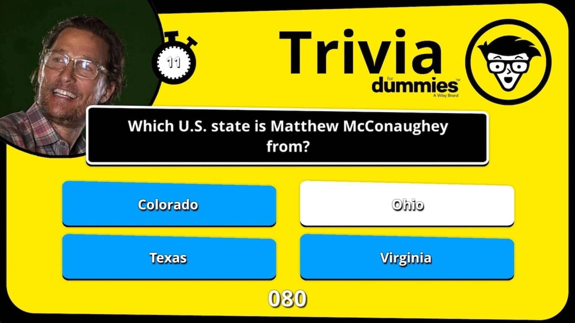 Trivia for Dummies screenshot 1
