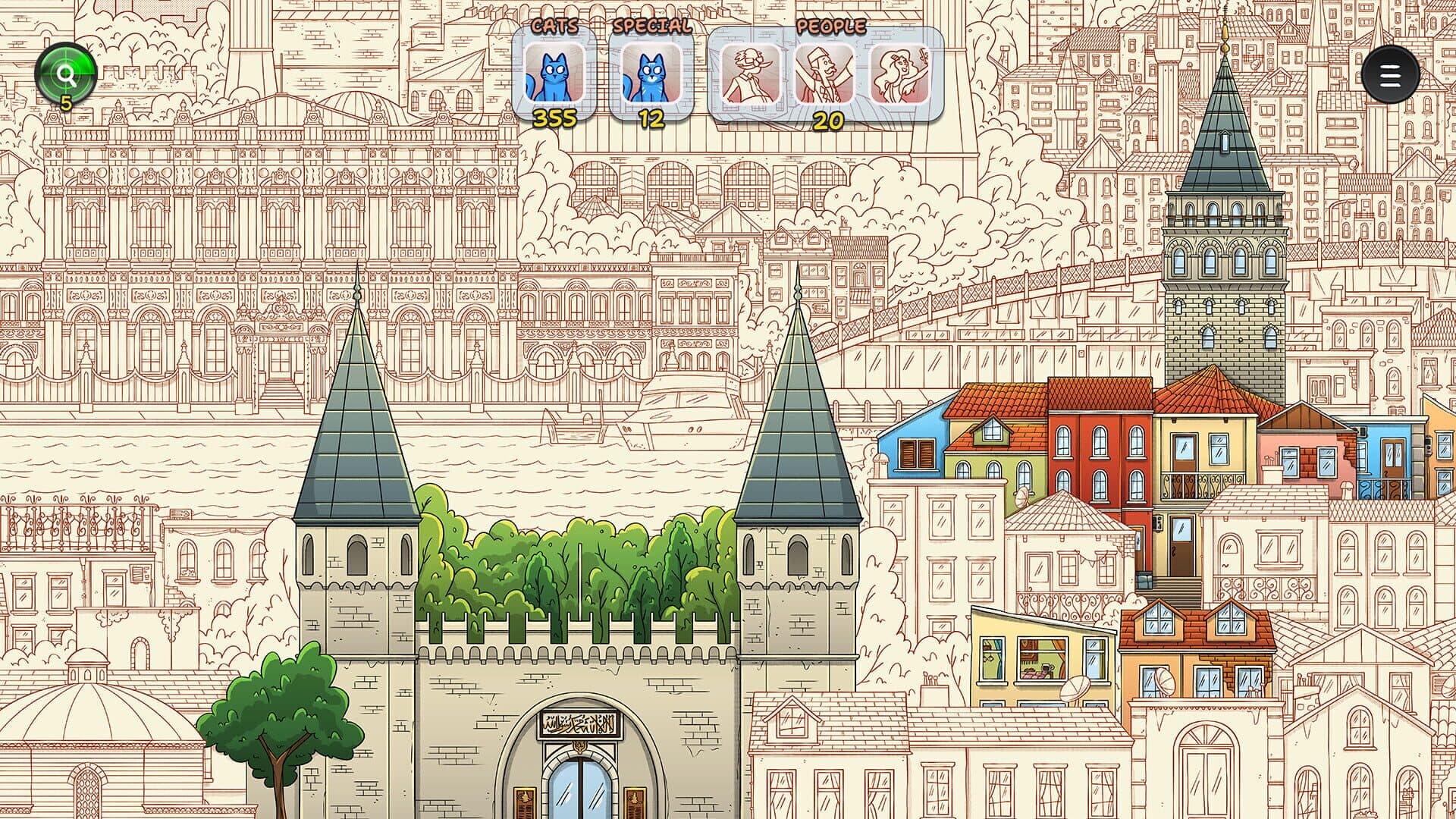Hidden Cats in Istanbul screenshot 0