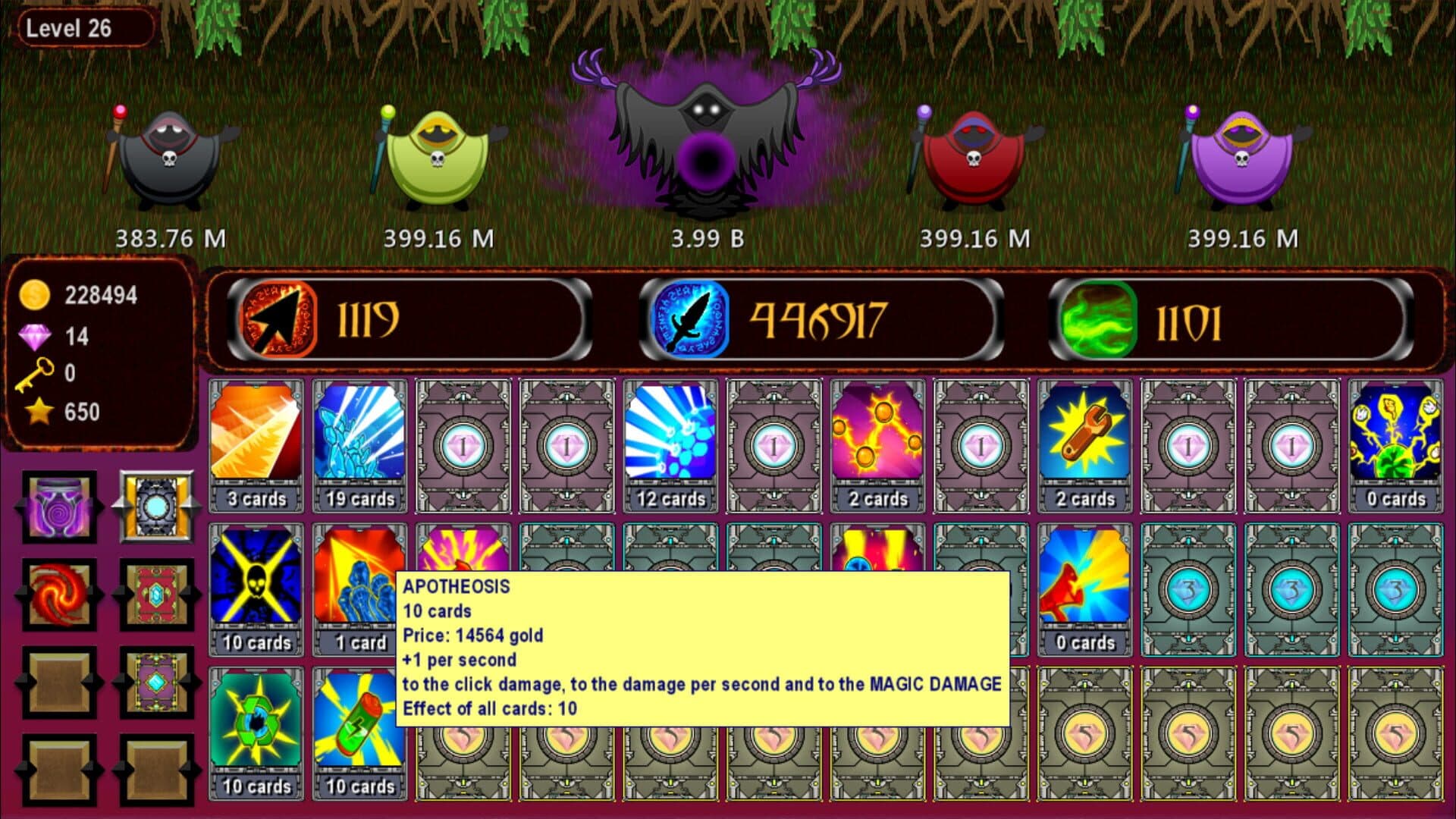 اسکرین‌شات Card Storm Idle - 3