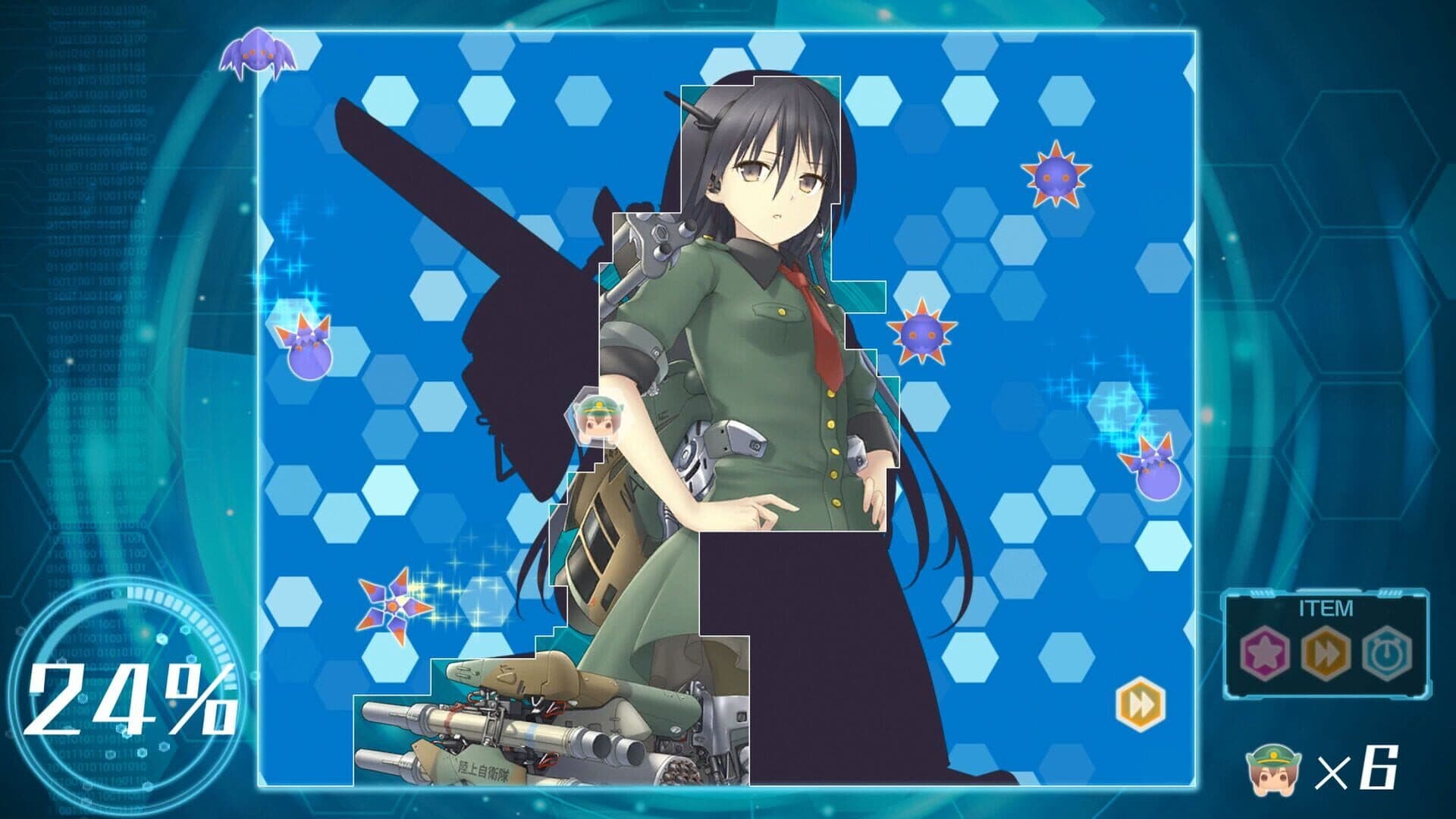 اسکرین‌شات Bishoujo Battle Cyber Panic! - 3