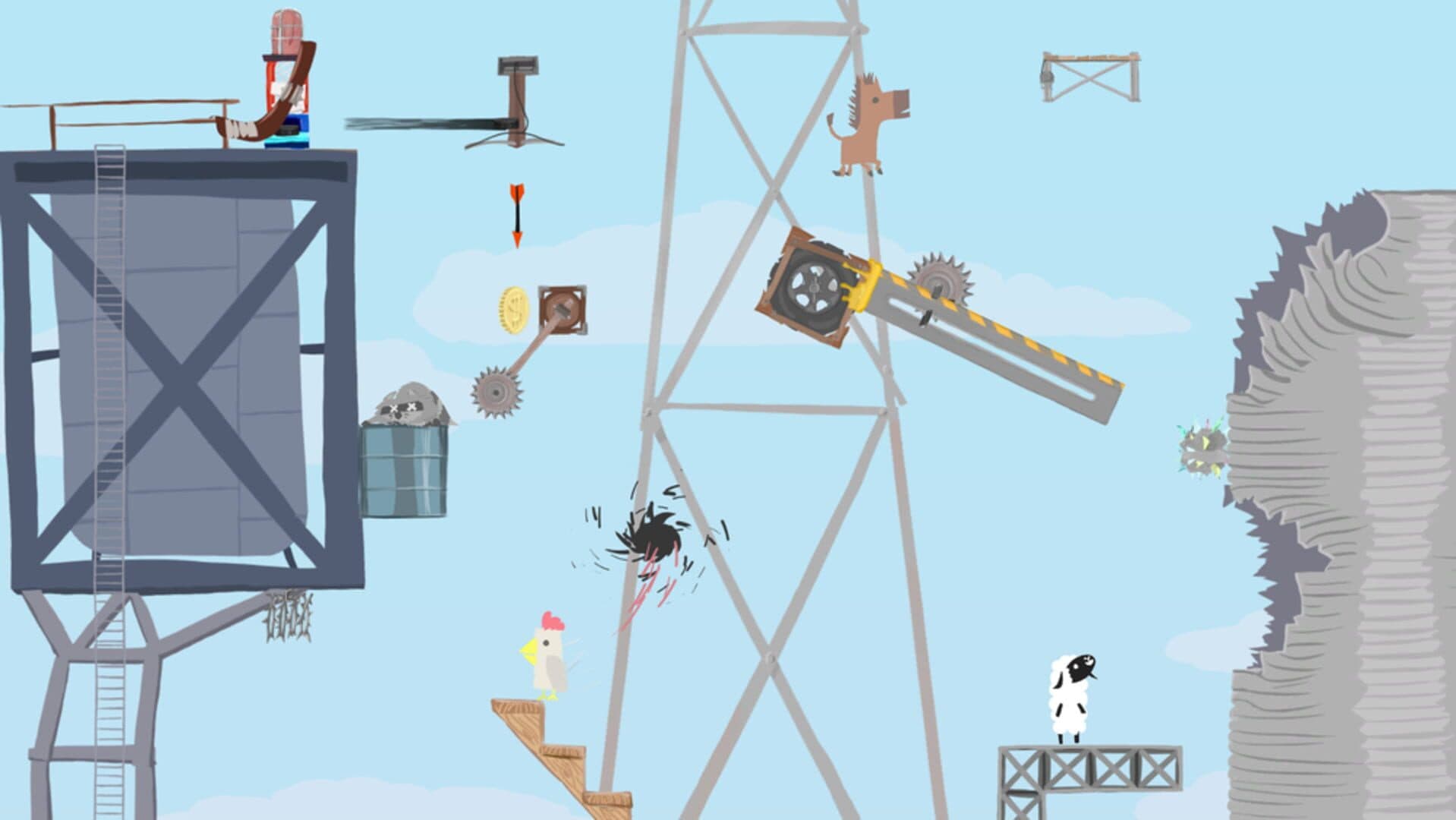 اسکرین‌شات Ultimate Chicken Horse - 2