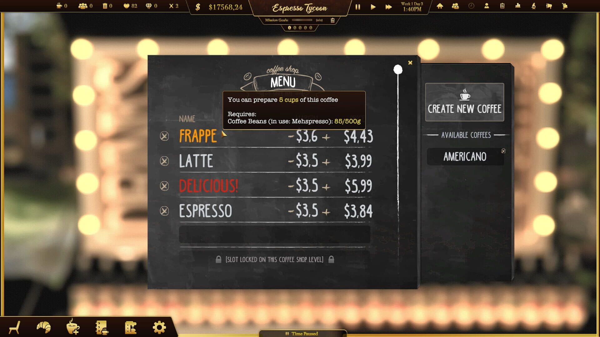 Espresso Tycoon screenshot 9