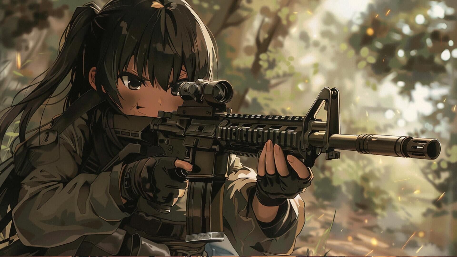 اسکرین‌شات Anime Girls: Wasteland Shootout - 5