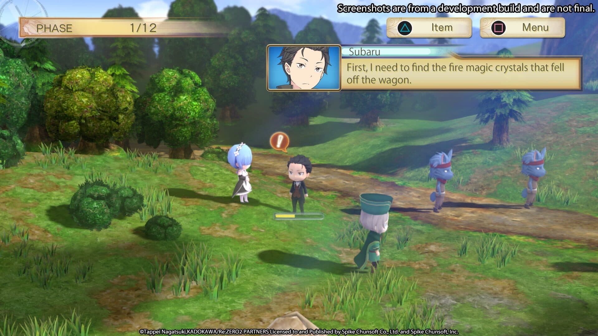 اسکرین‌شات Re:Zero - Starting Life in Another World: The Prophecy of the Throne - 2