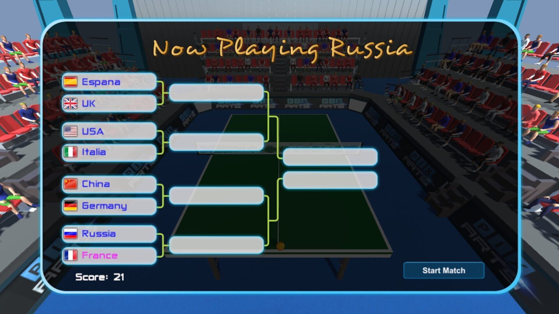 اسکرین‌شات International Table Tennis - 1