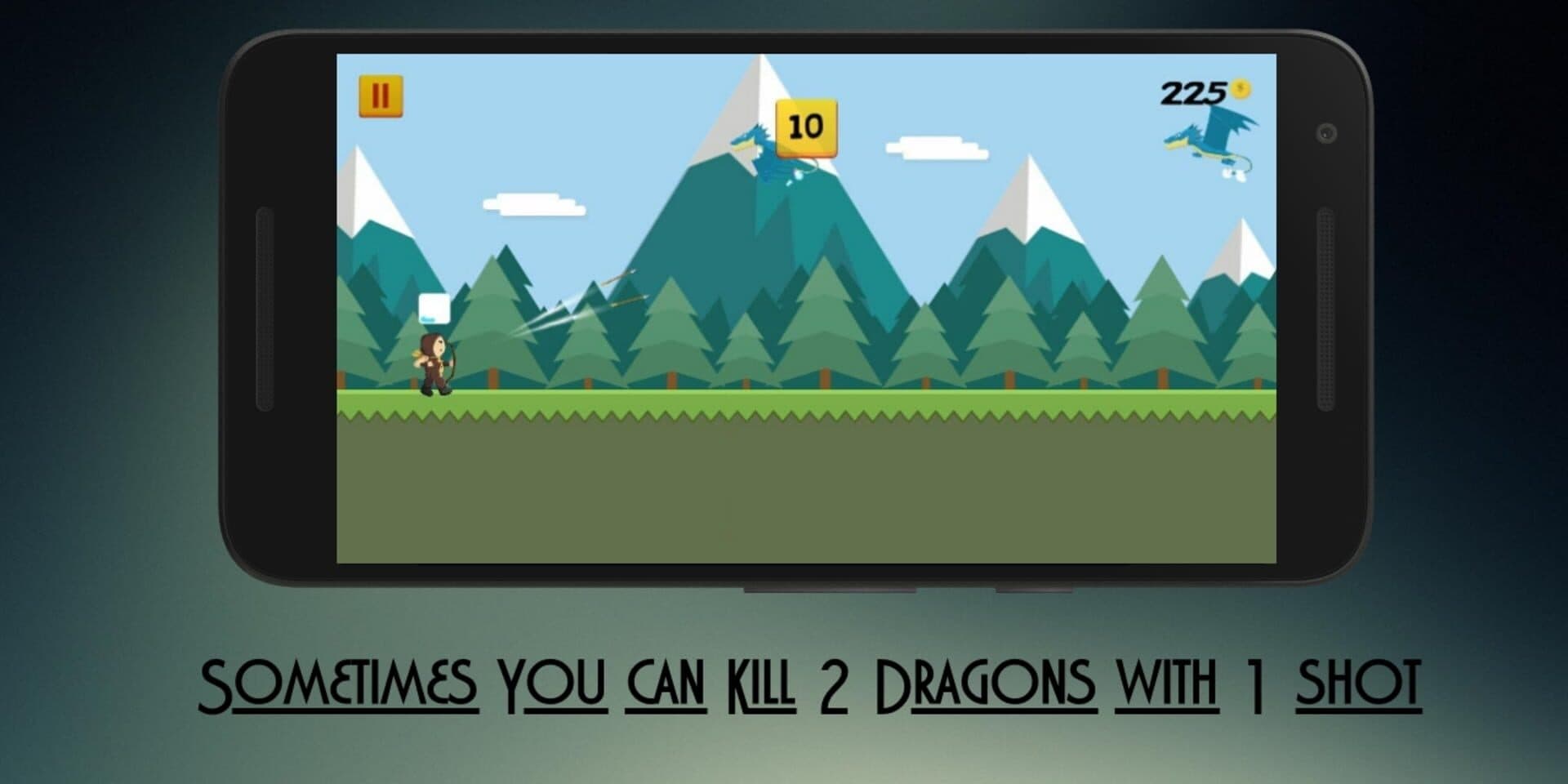 اسکرین‌شات Hellanoid: Archer vs Dragons - 5