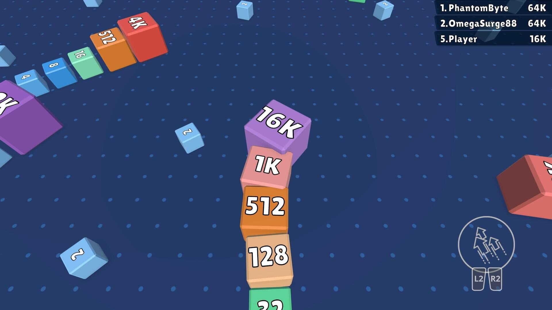 اسکرین‌شات Snake 2048 - 1