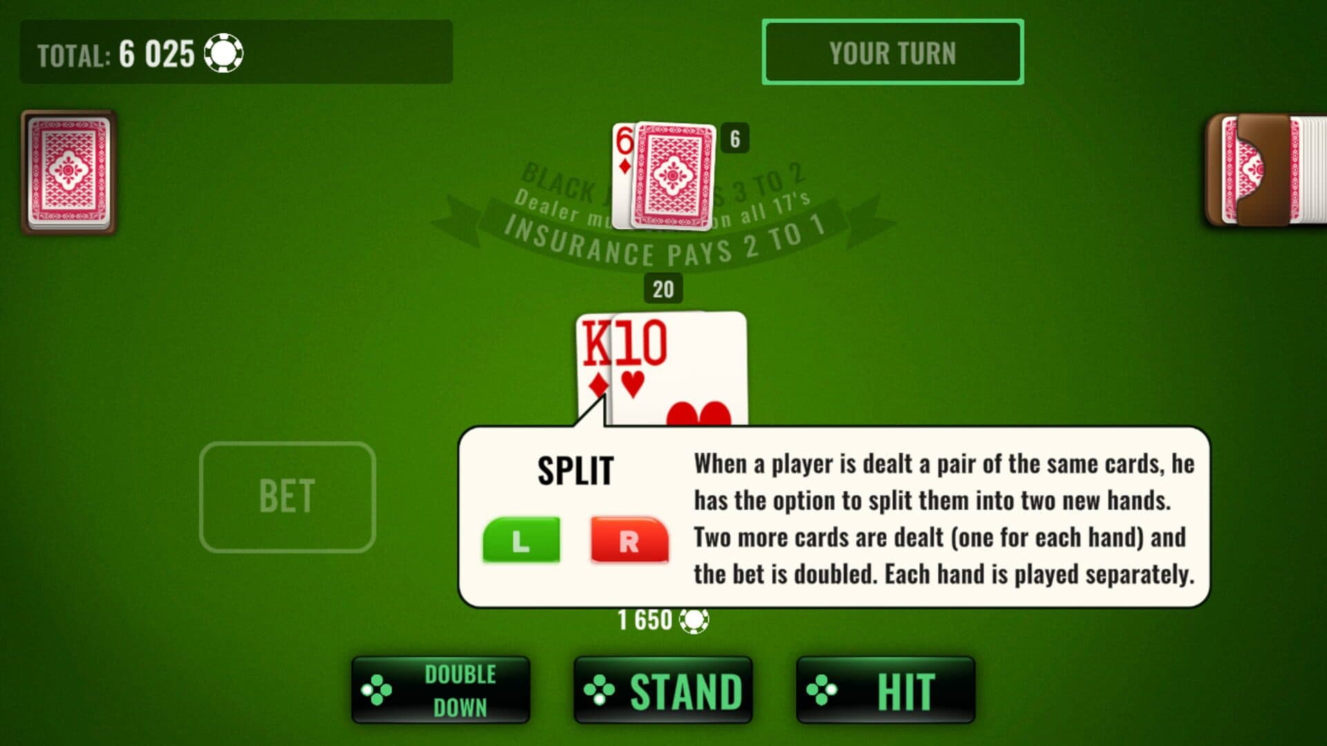 اسکرین‌شات Black Jack World Tour - 1