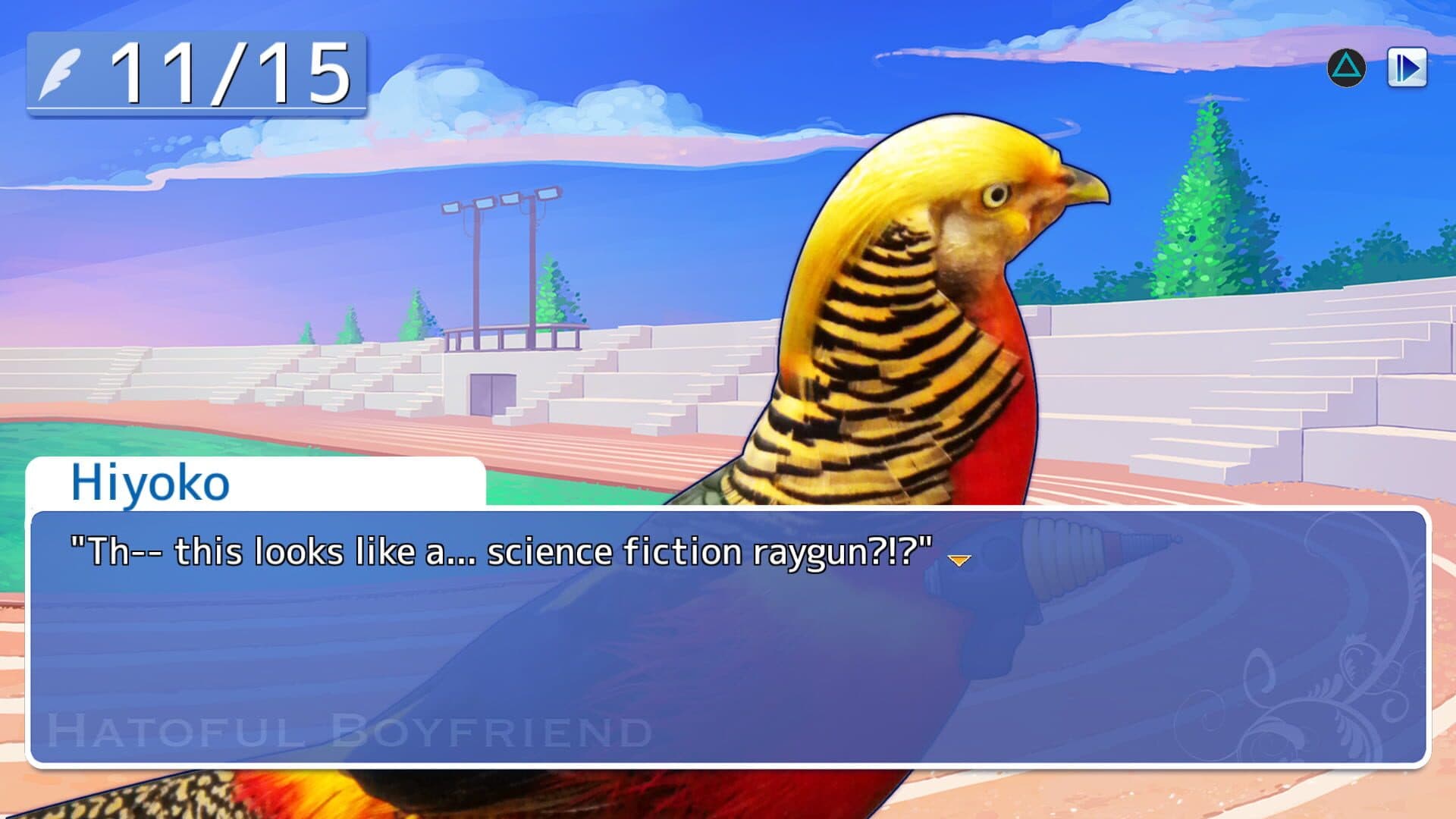 Hatoful Boyfriend screenshot 4