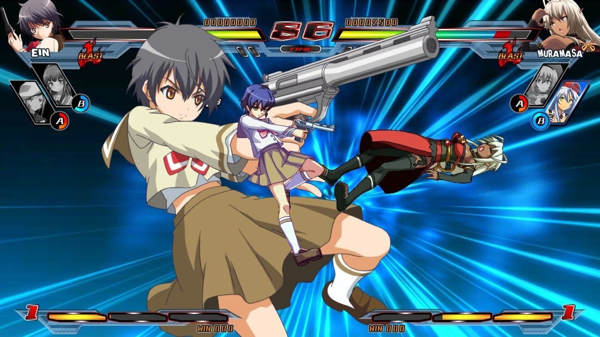اسکرین‌شات Nitroplus Blasterz: Heroines Infinite Duel - 2