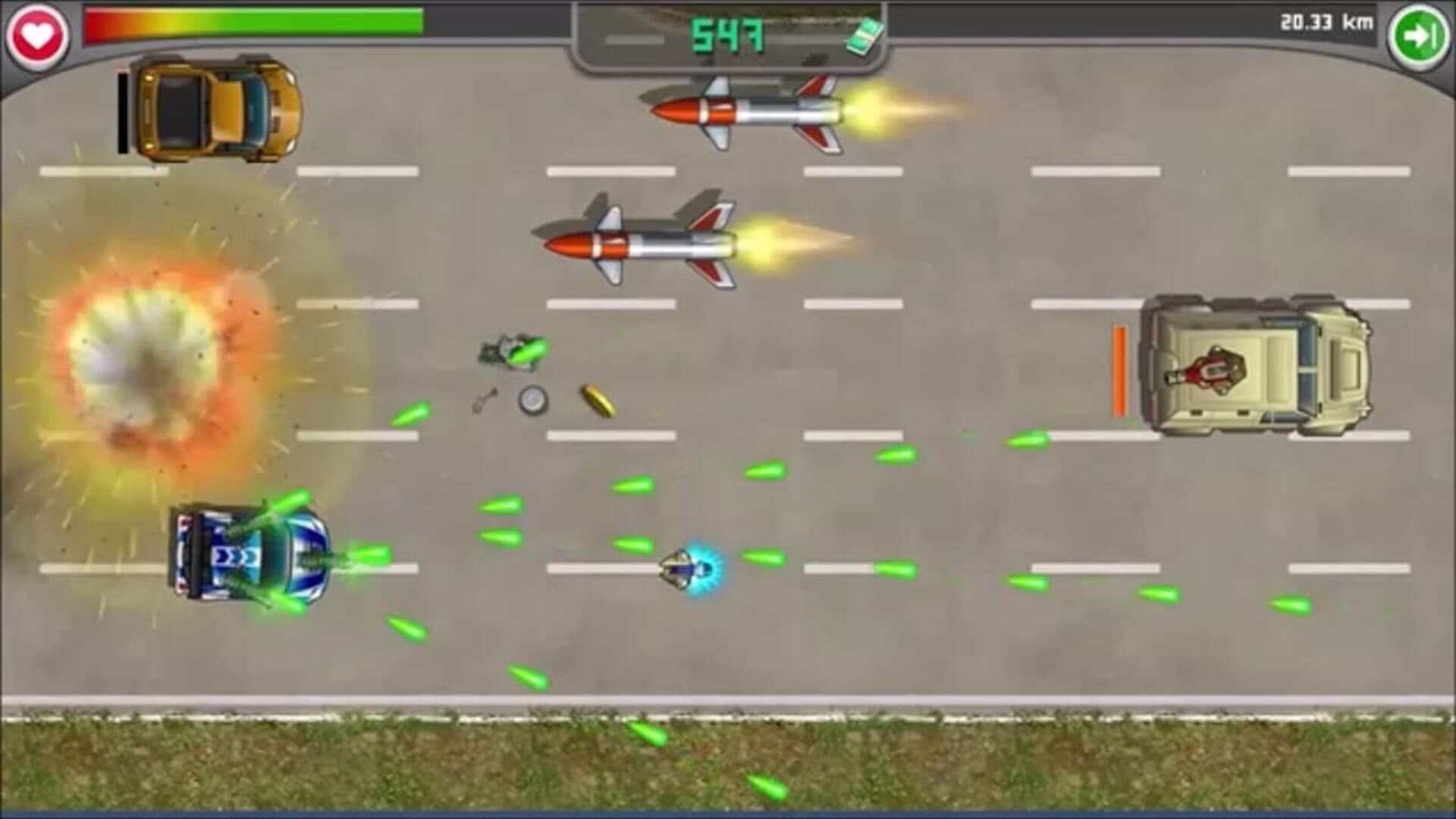 Road Fury screenshot 0